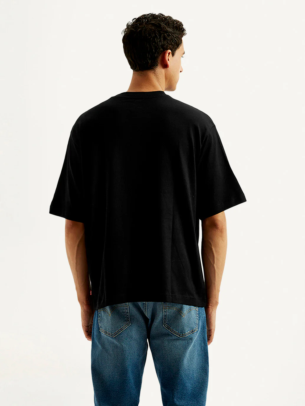 Men's Solid Loose Fit T-shirt - Image 3