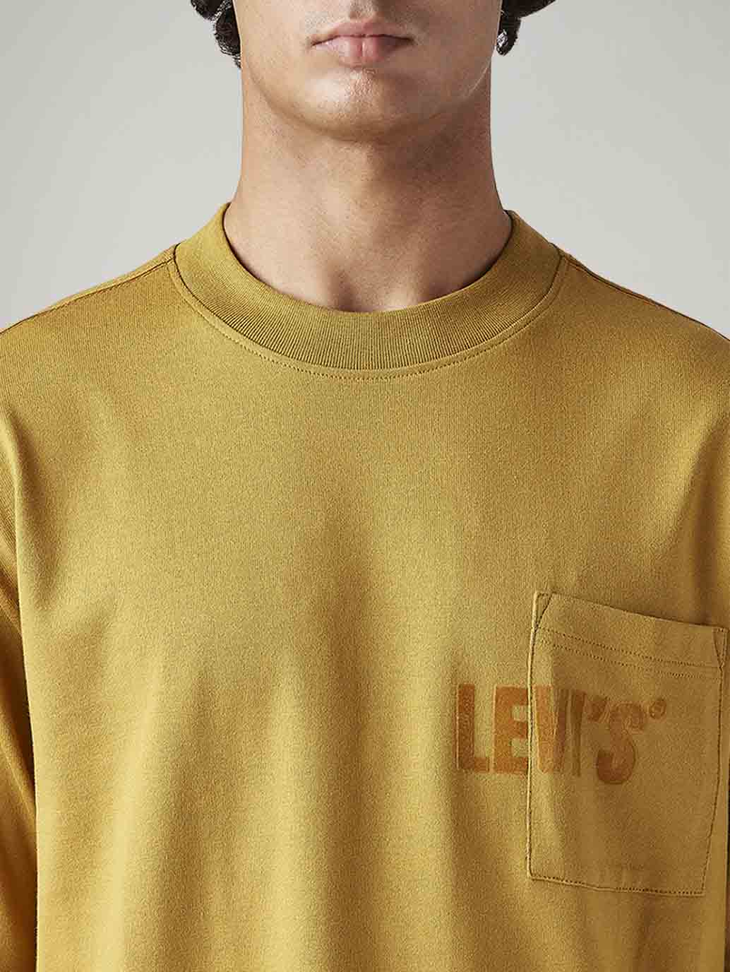 Men's Solid Loose Fit T-Shirt - Image 4