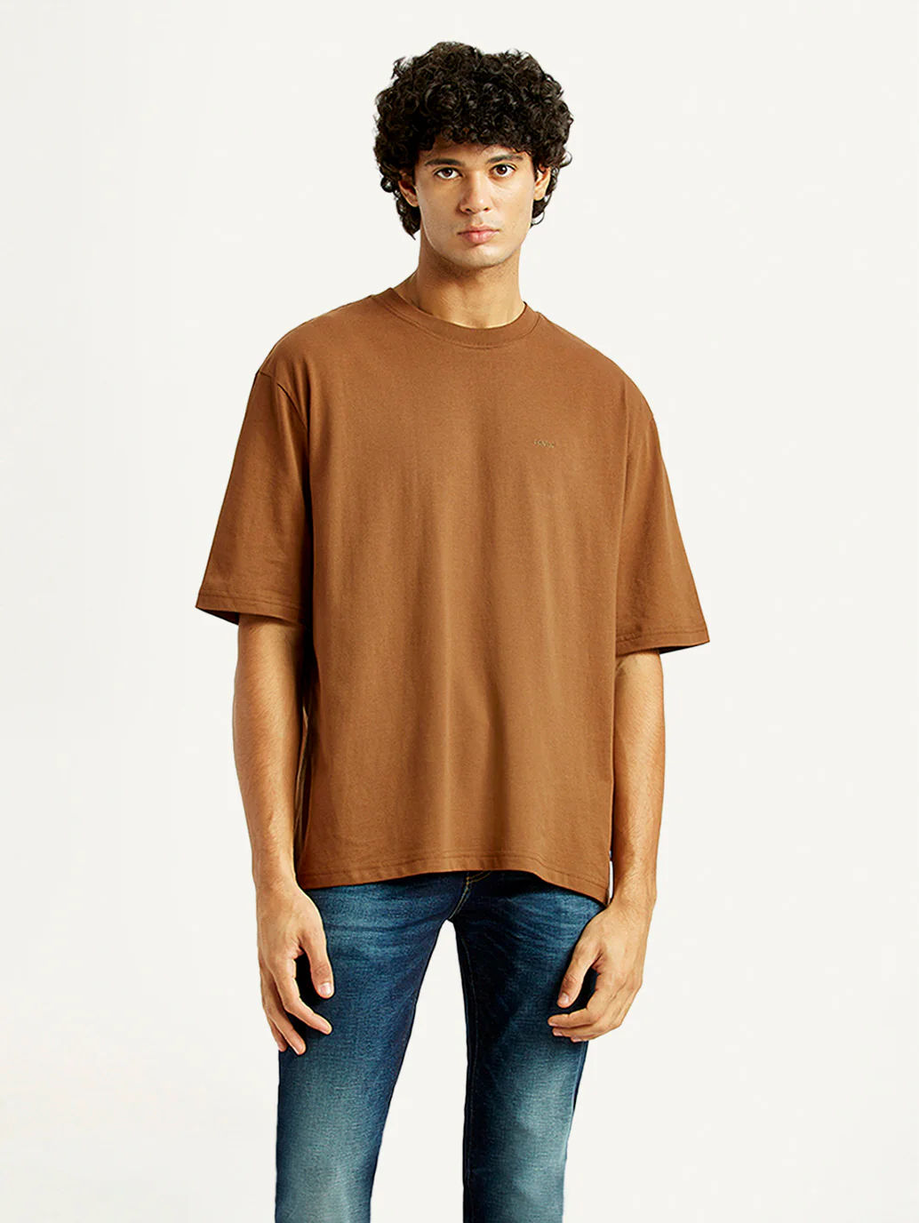 Men's Solid Loose Fit T-shirt - Image 5