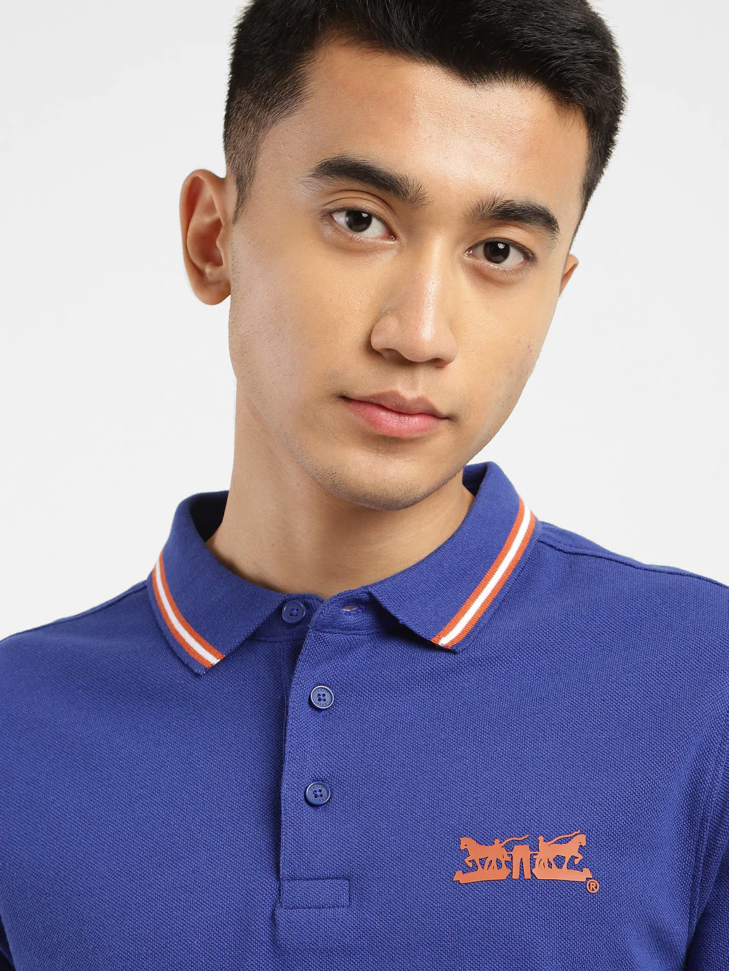 Men's Solid Polo T-shirt - Image 6