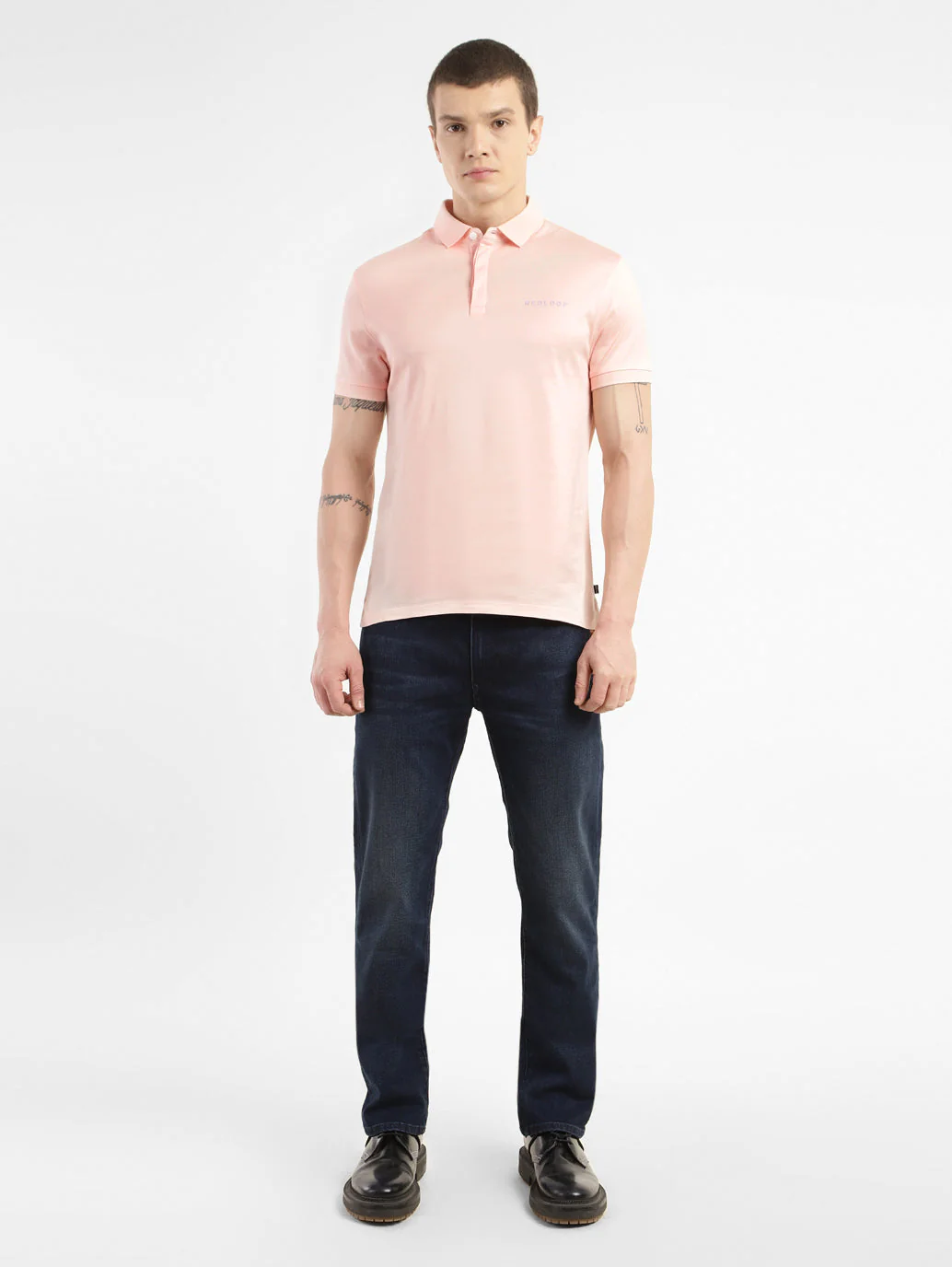 Men's Solid Regular Fit T-shirt - Image 6