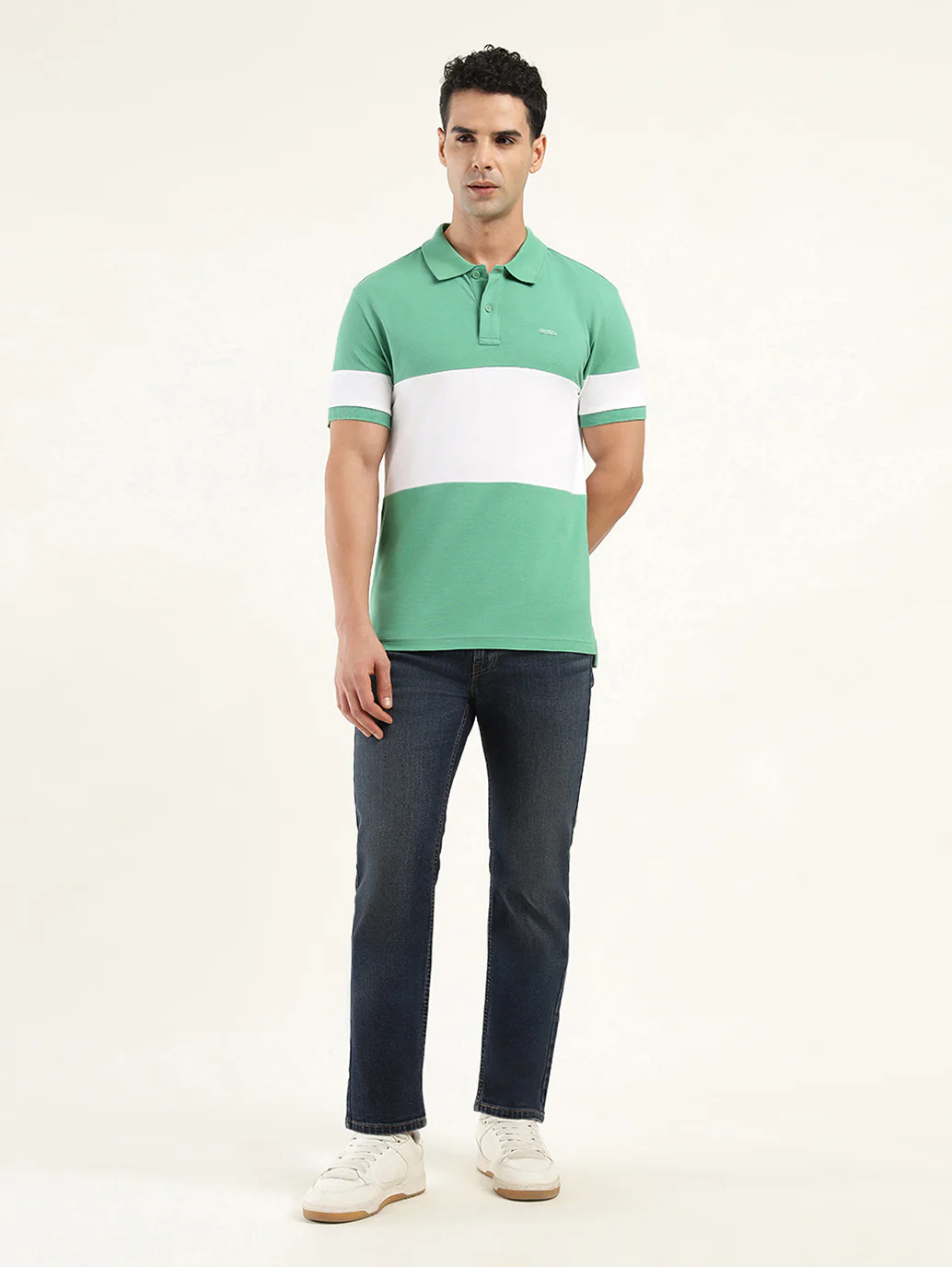 Men's Colorblock Polo T-Shirt - Image 6