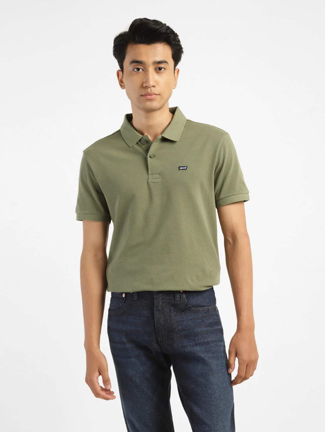 Men's Solid Polo T-shirt - Image 2