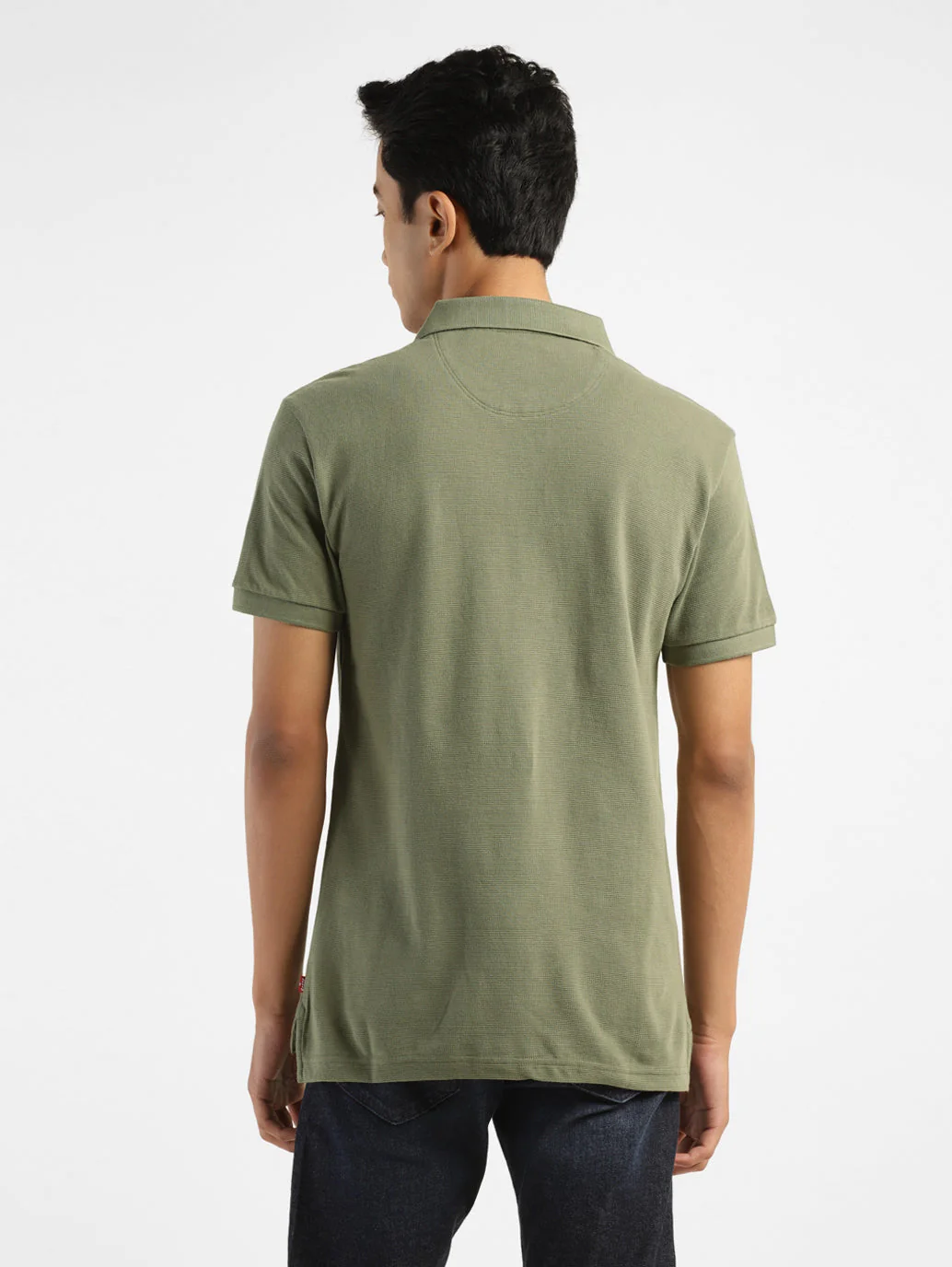 Men's Solid Polo T-shirt - Image 3