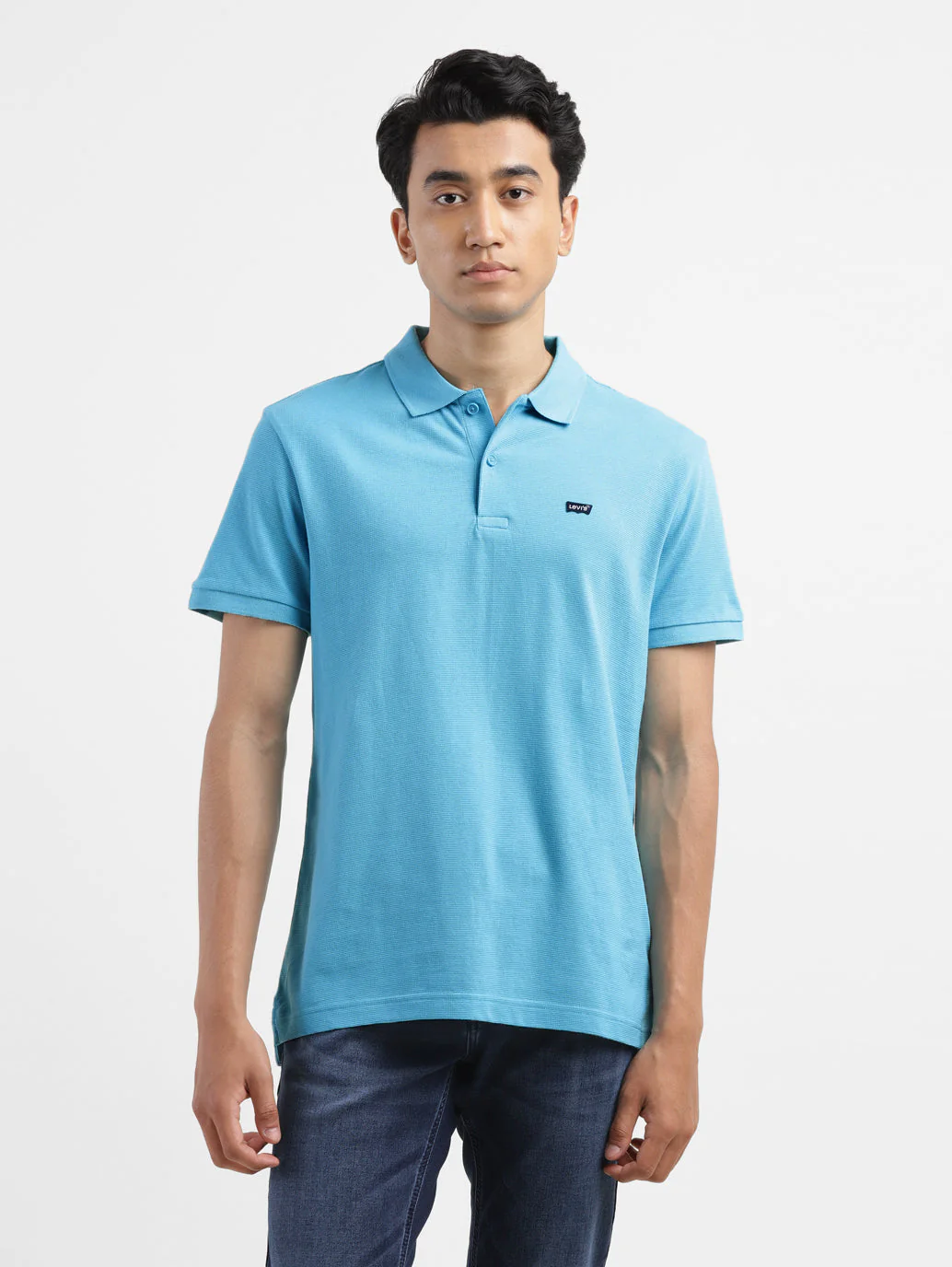 Men's Solid Polo T-shirt - Image 2