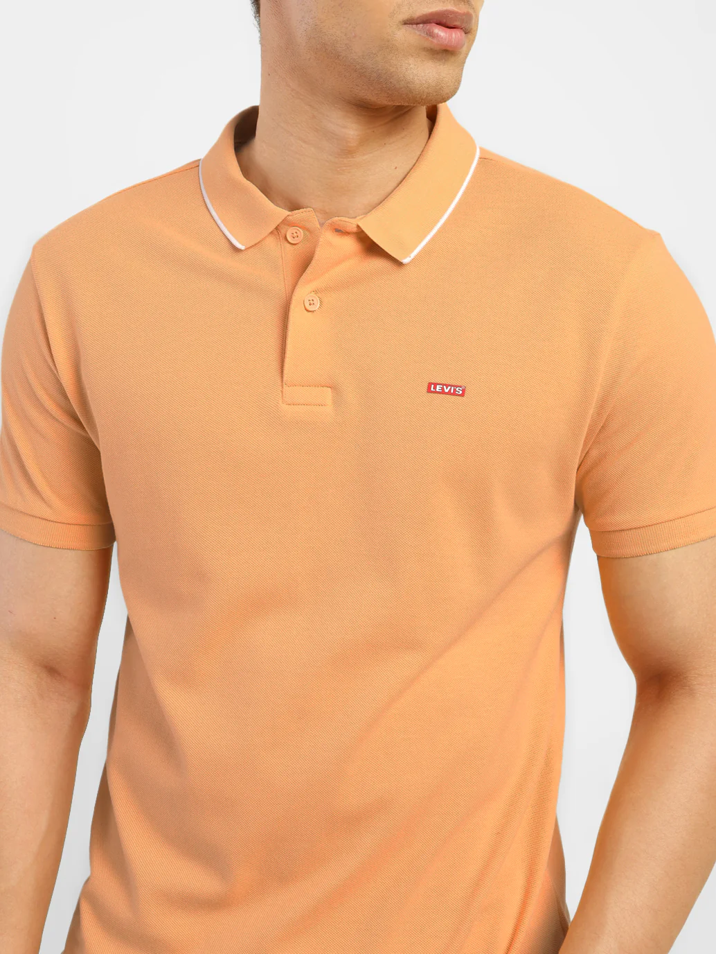 Men's Solid Polo T-shirt - Image 3