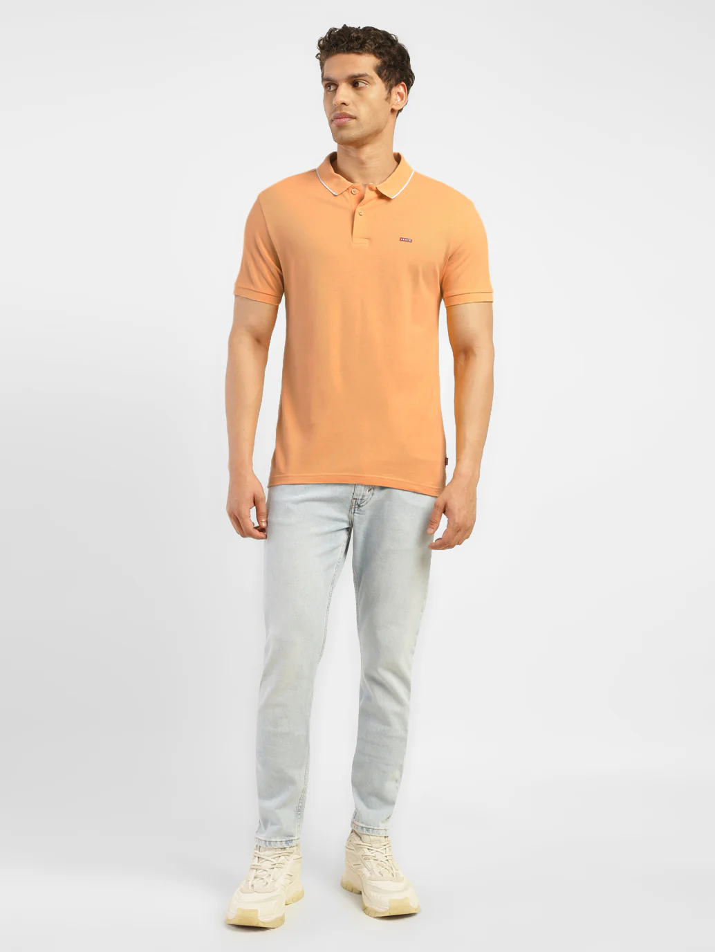 Men's Solid Polo T-shirt - Image 4
