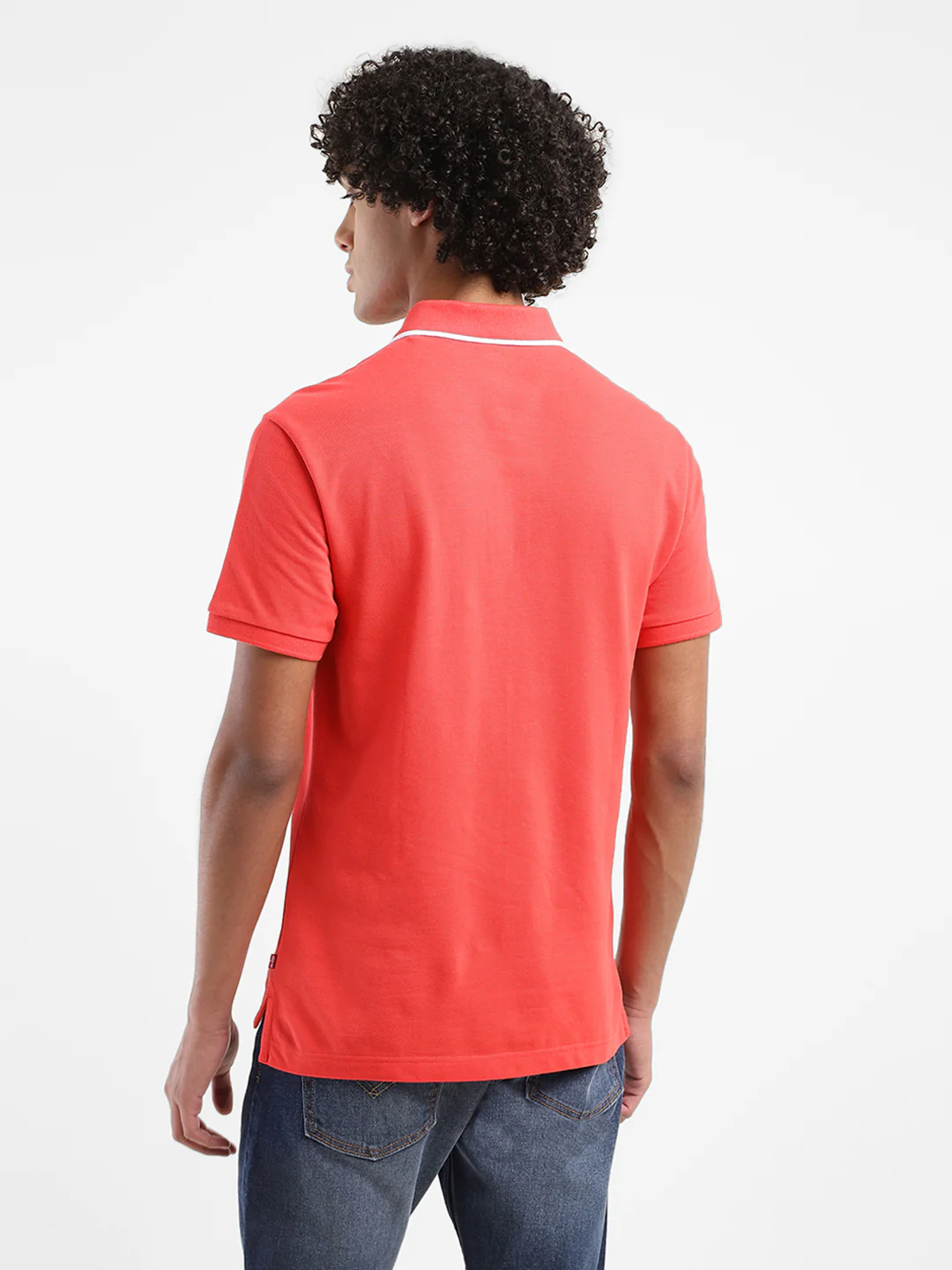 Men's Solid Polo T-Shirt - Image 3