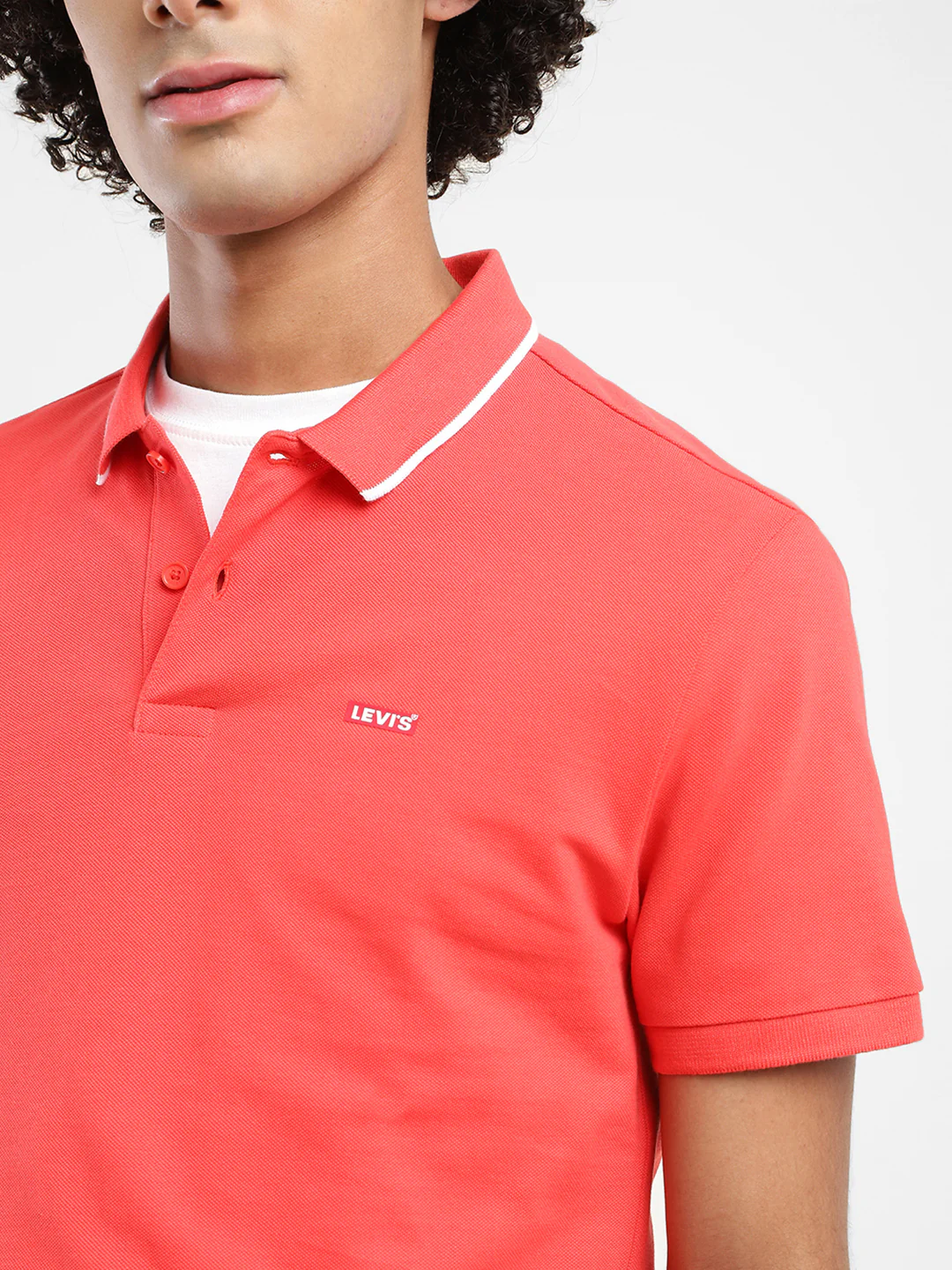 Men's Solid Polo T-Shirt - Image 4