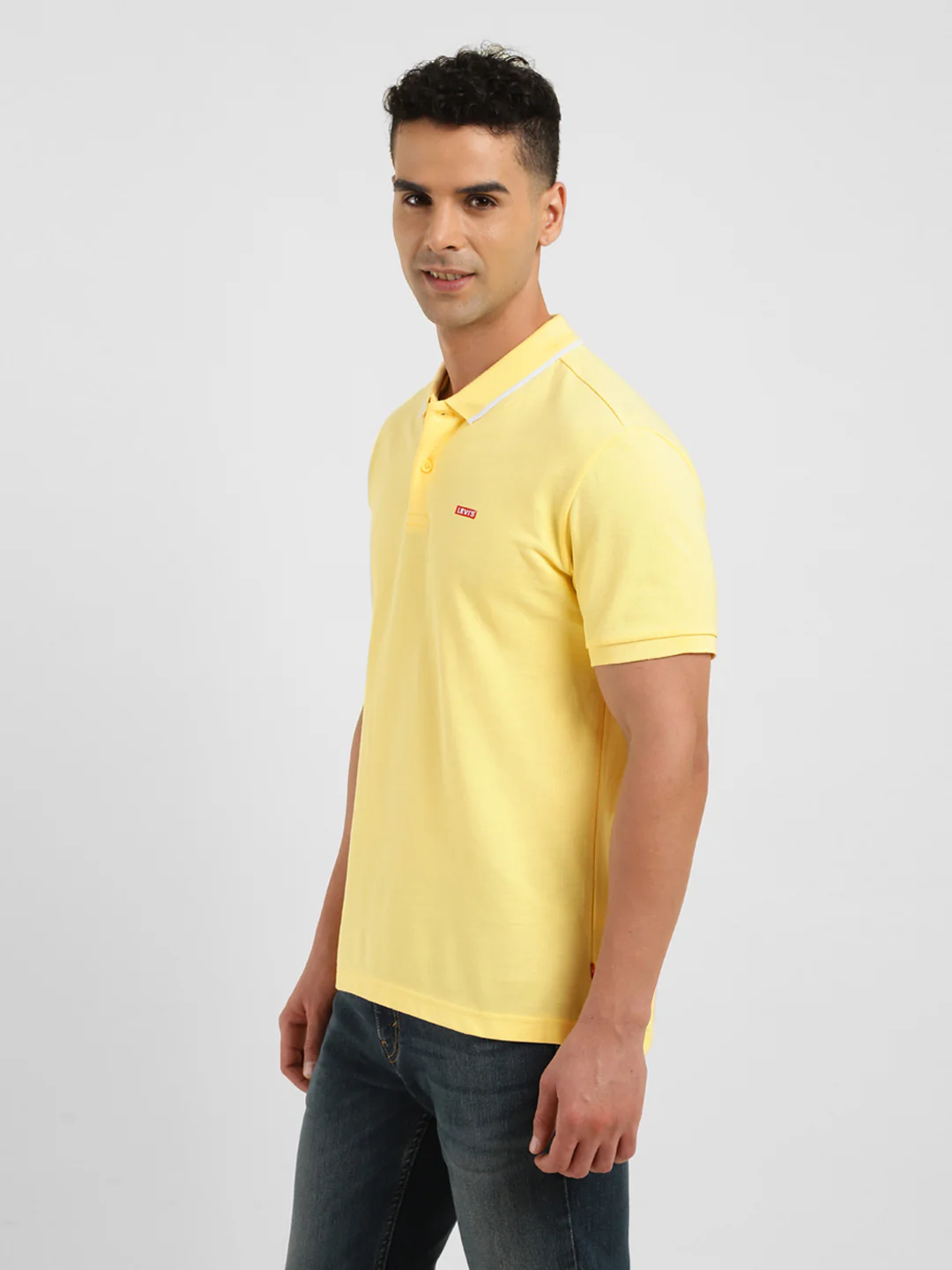 Men's Solid Polo T-Shirt - Image 2