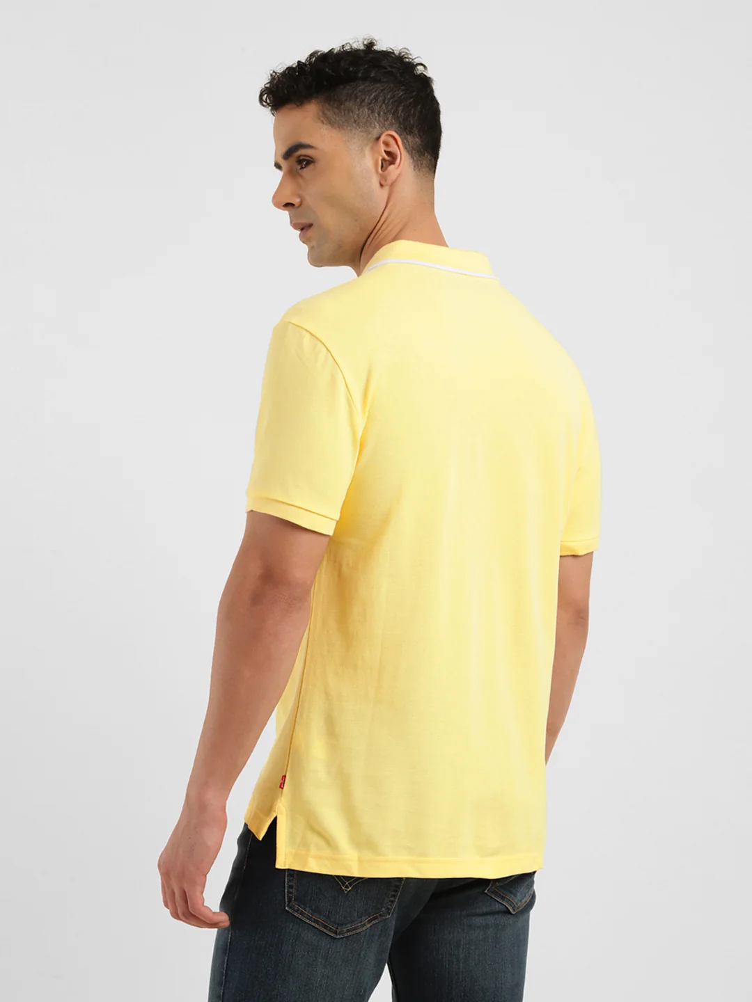 Men's Solid Polo T-Shirt - Image 3