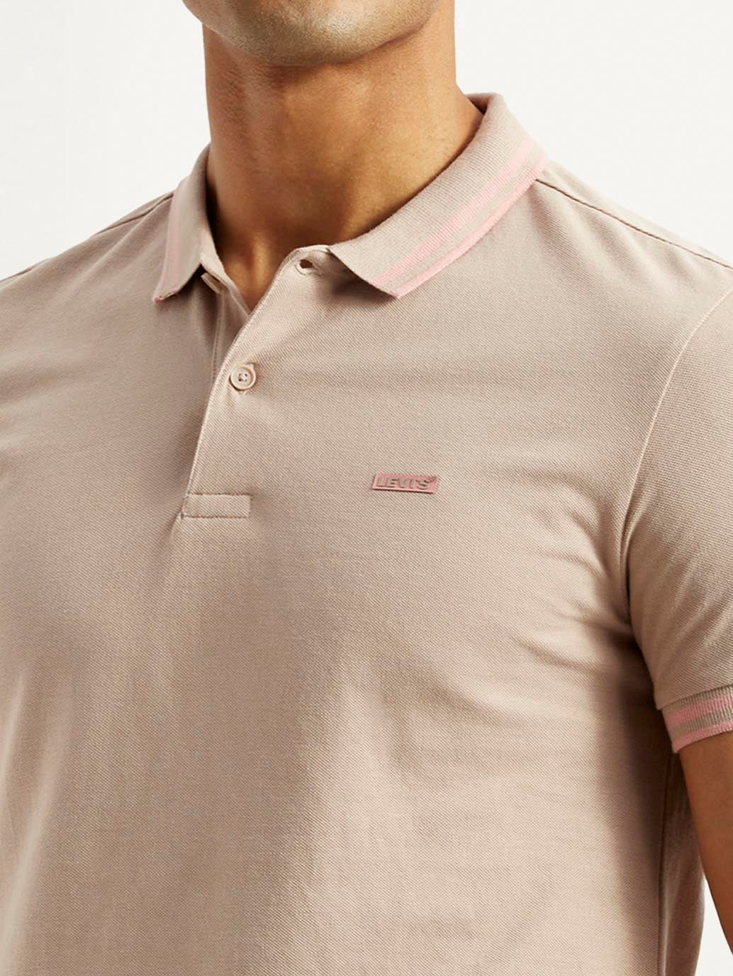 Men's Solid Polo T-Shirt - Image 4