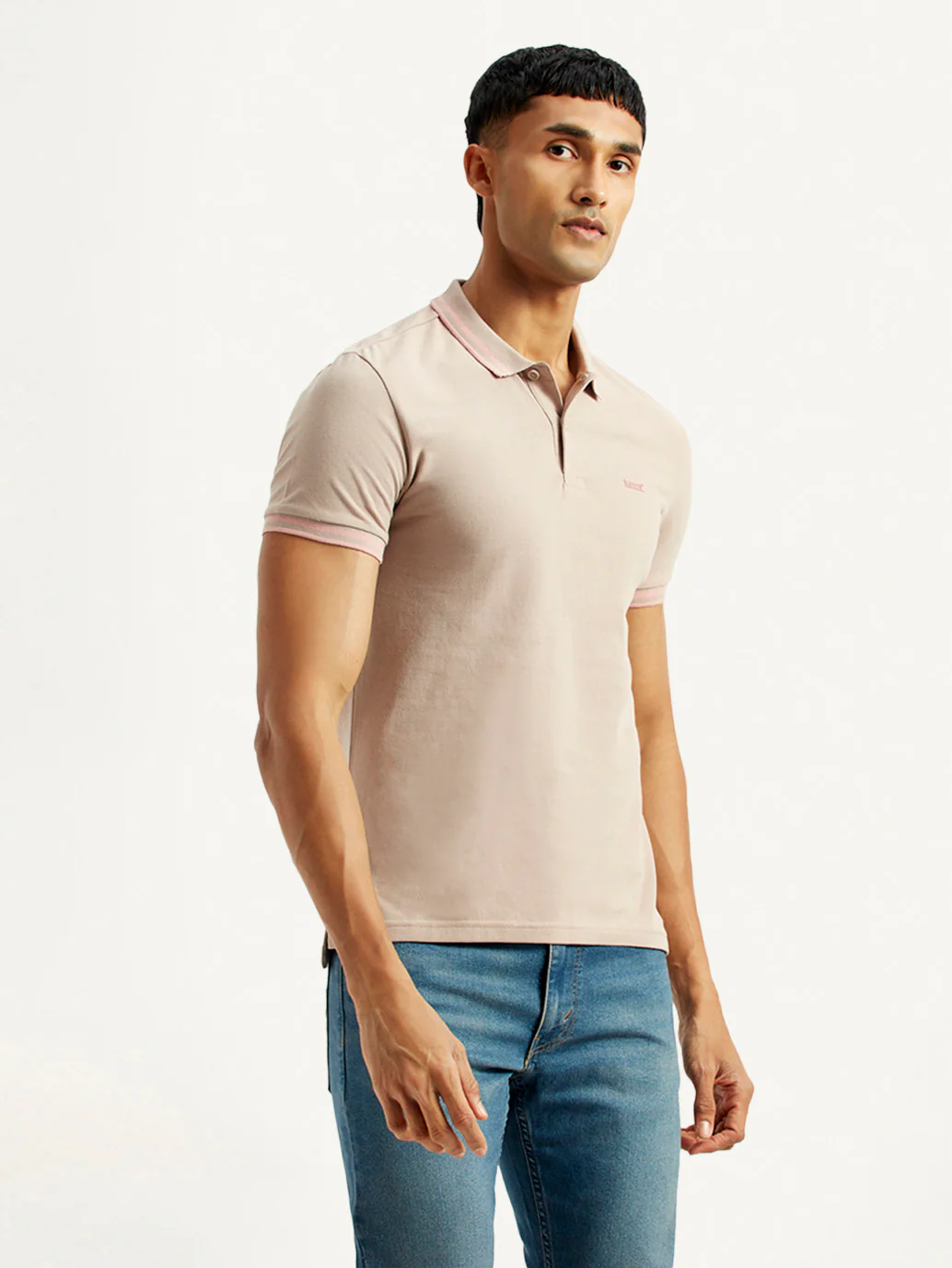 Men's Solid Polo T-Shirt - Image 5