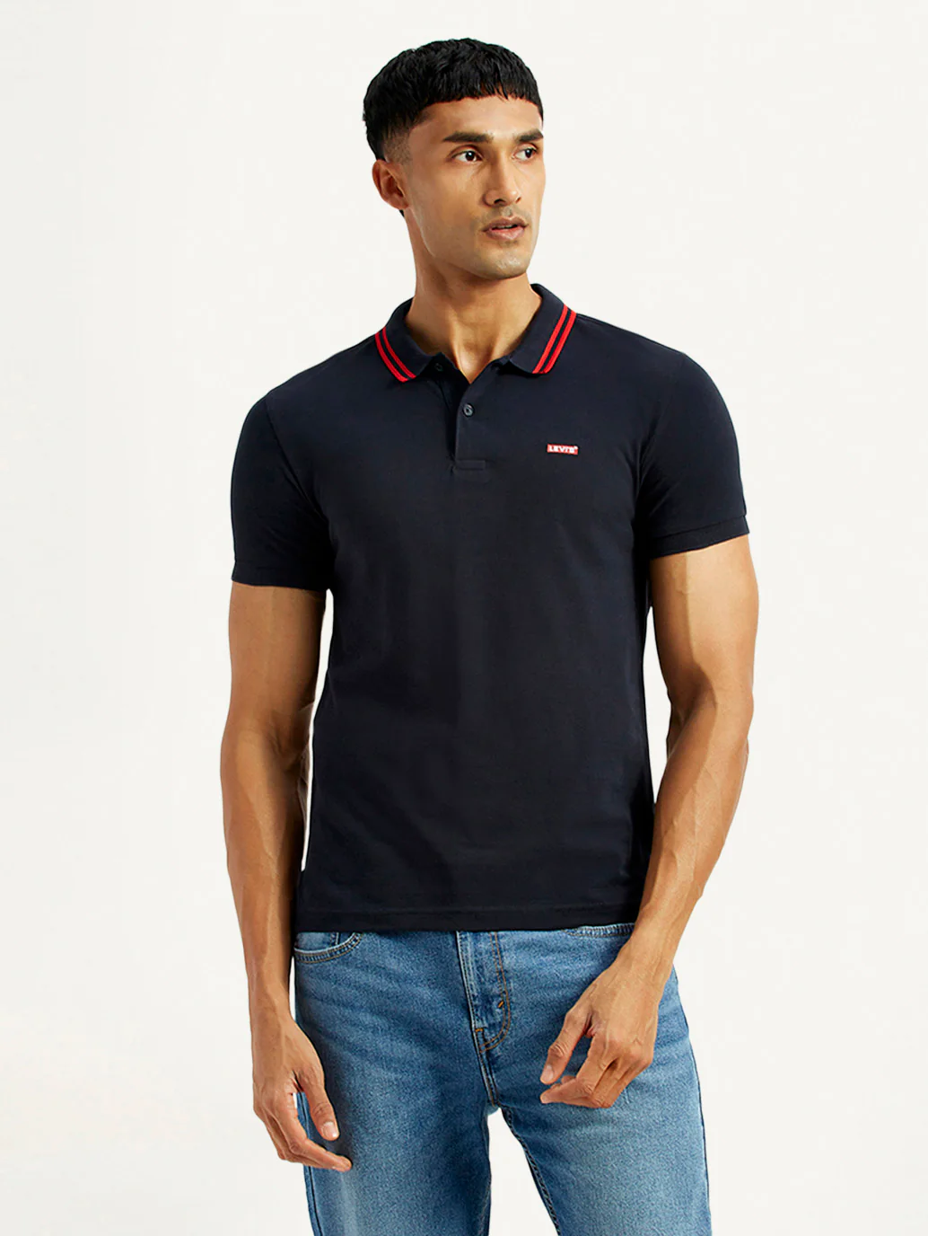 Men's Solid Polo T-Shirt - Image 5
