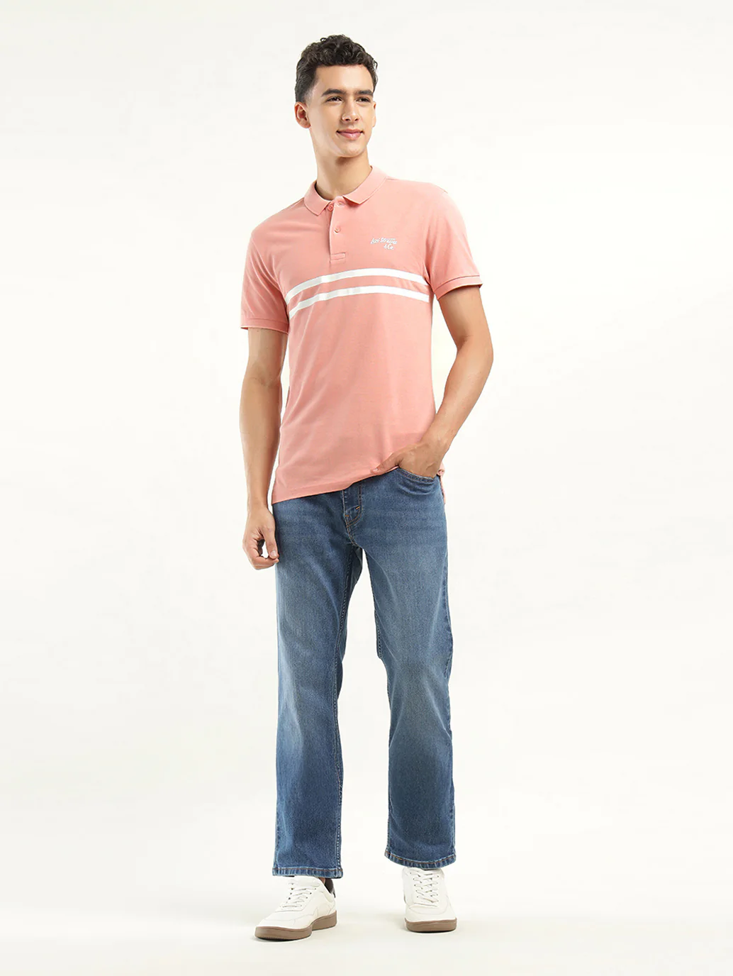 Men's Solid Polo T-Shirt - Image 5