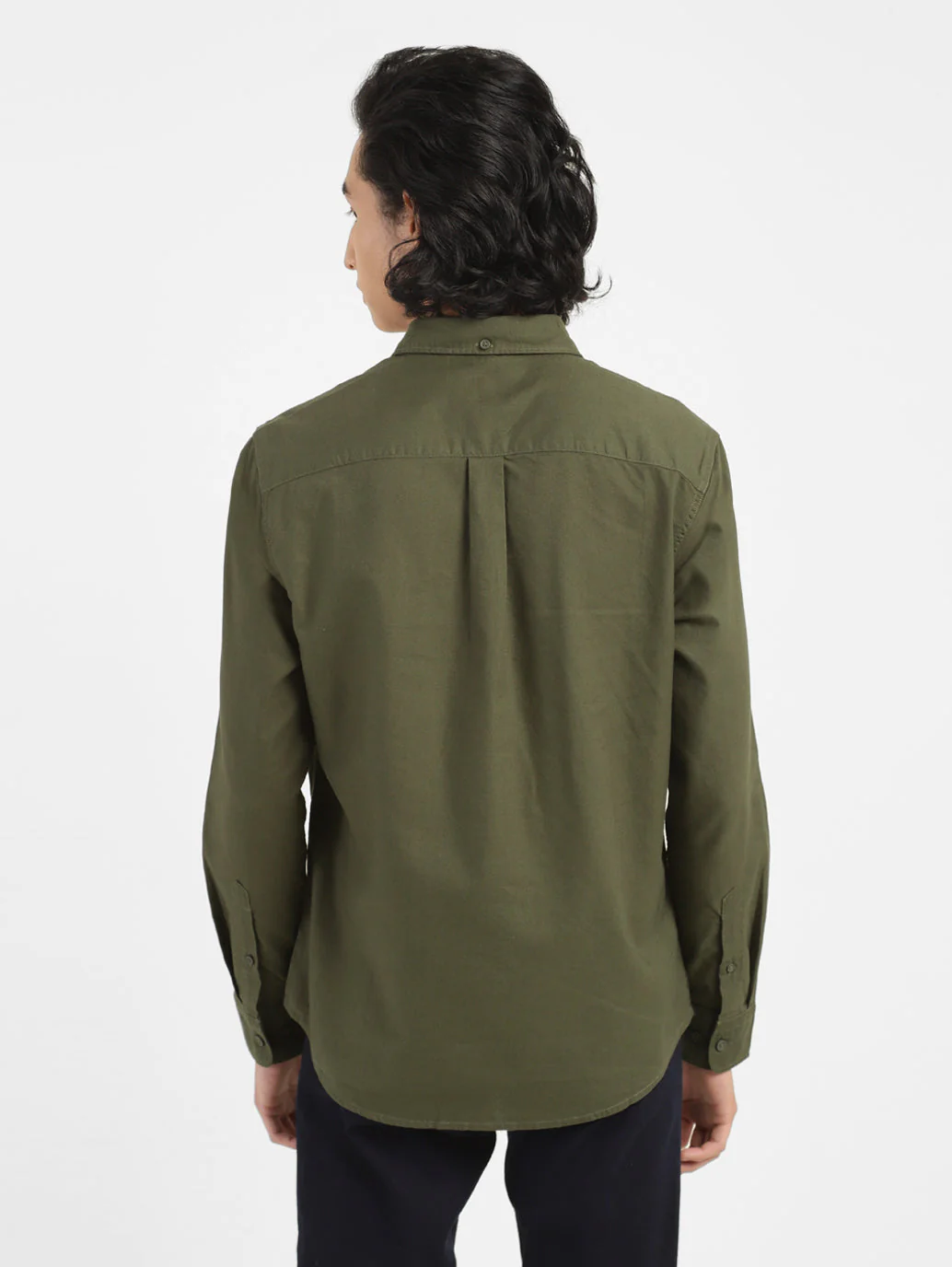 Men's Solid Slim Fit Shirt - Image 3