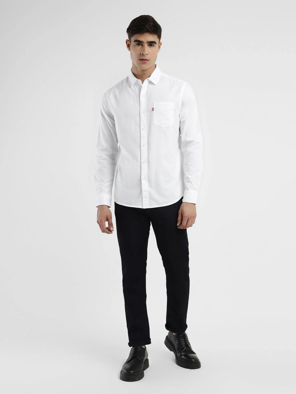 Men's Solid Slim Fit Shirts - Image 9