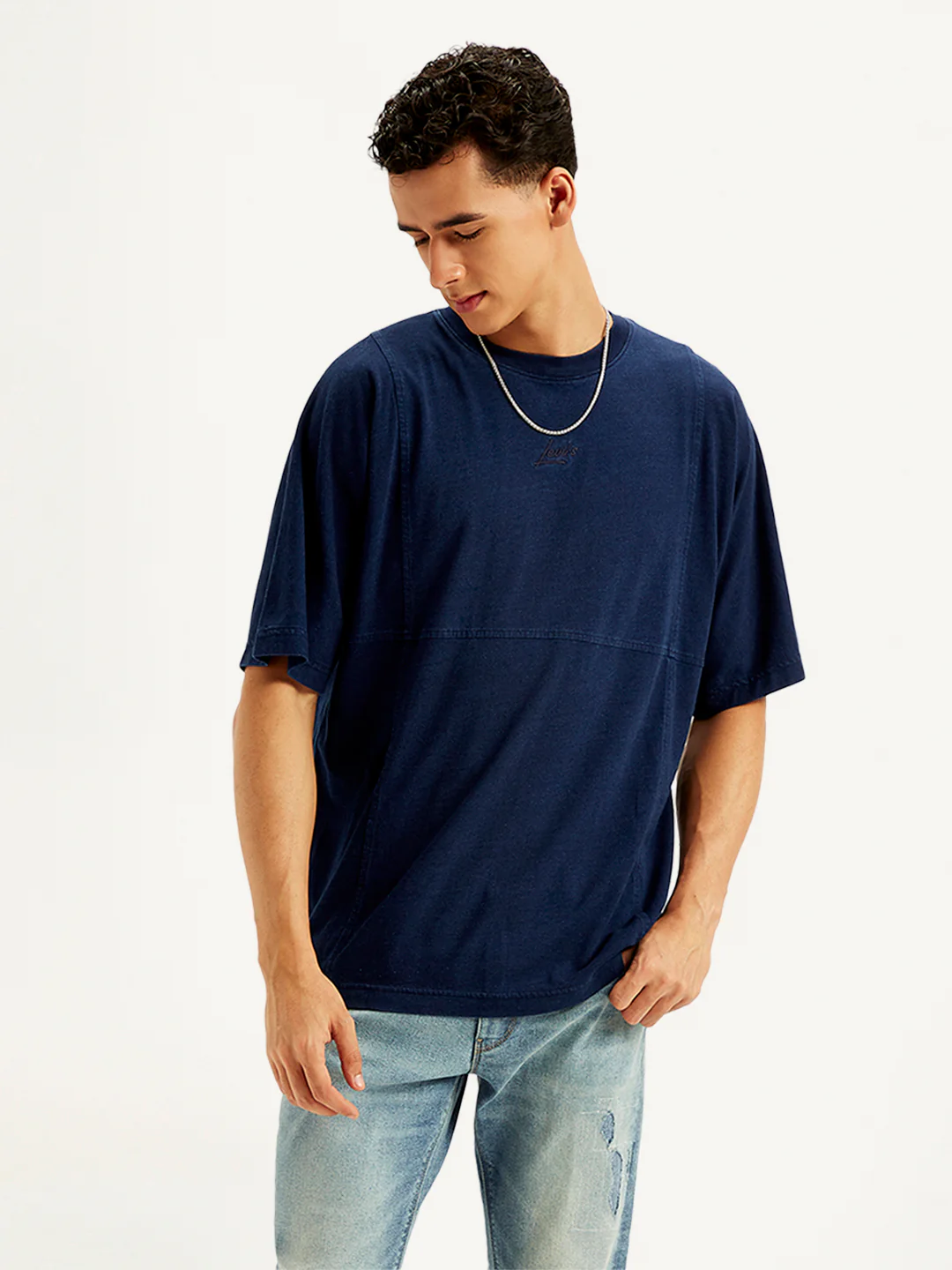 Men's Solid Regular Fit T-Shirt