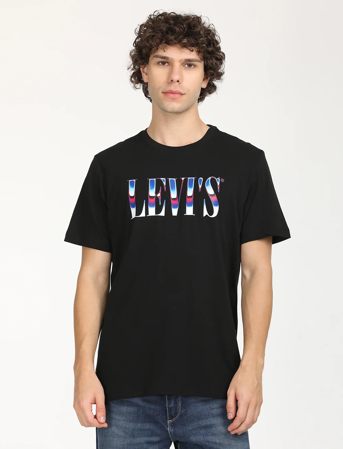 Men's Solid Loose Fit  T-Shirt