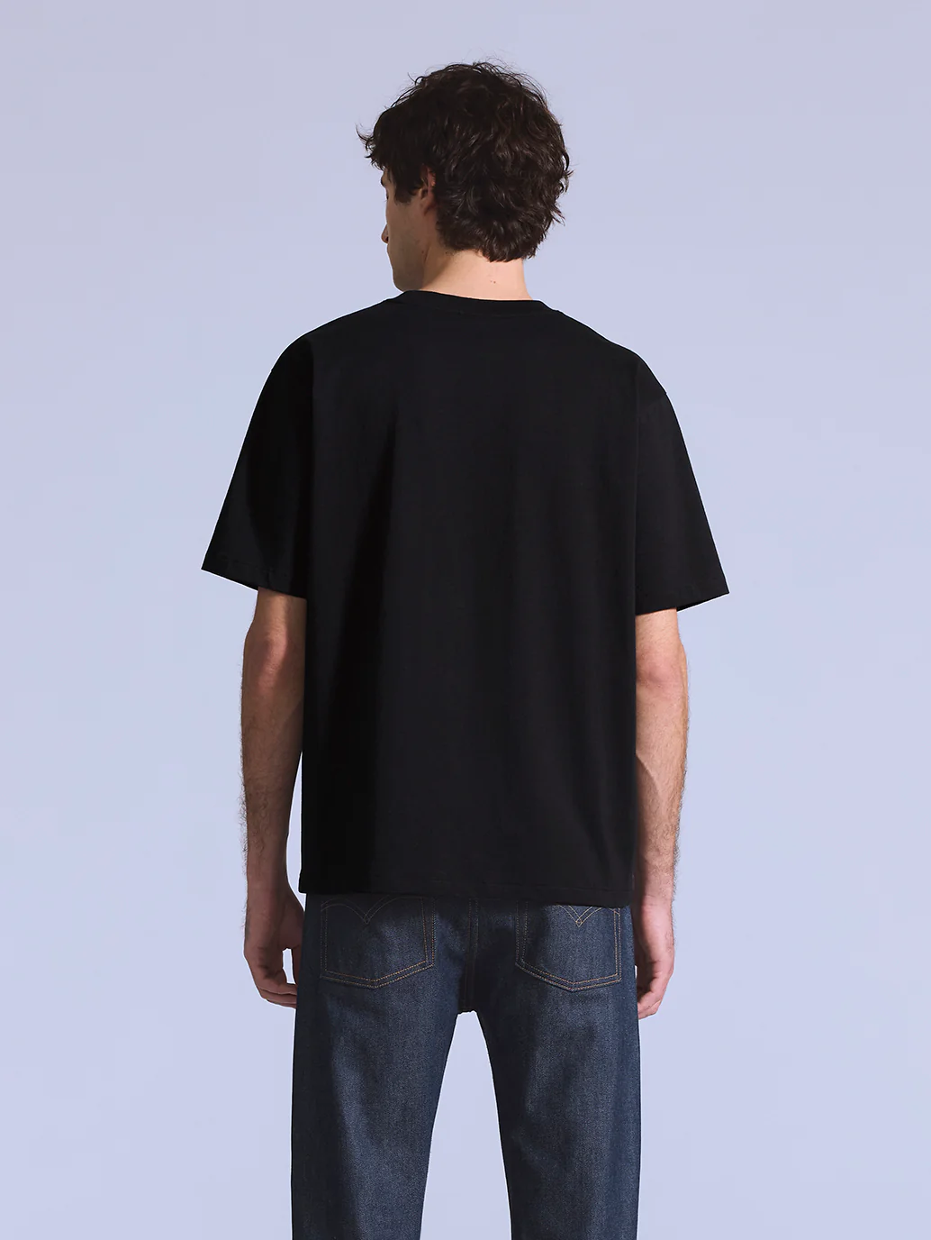 Men's Solid Relaxed Fit T-shirt - Image 2