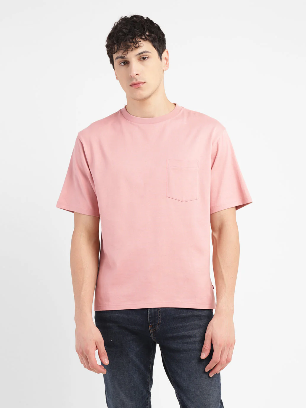 Men's Solid Loose Fit T-shirt - Image 2