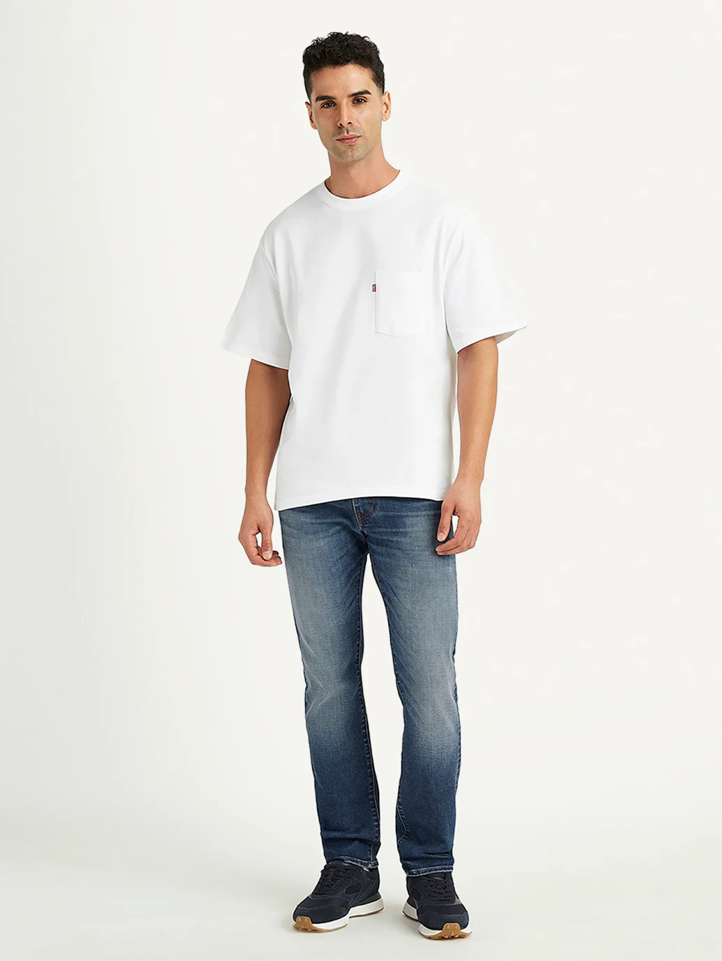 Men's Solid Loose Fit T-Shirt - Image 5