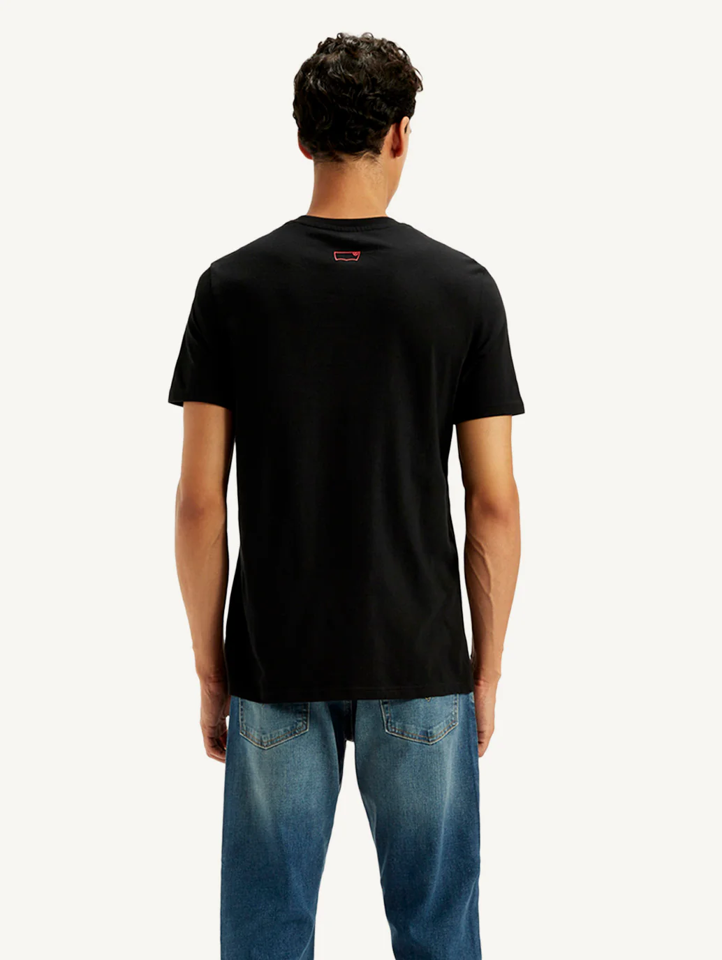 Men's Solid Round Neck T-Shirt - Image 3