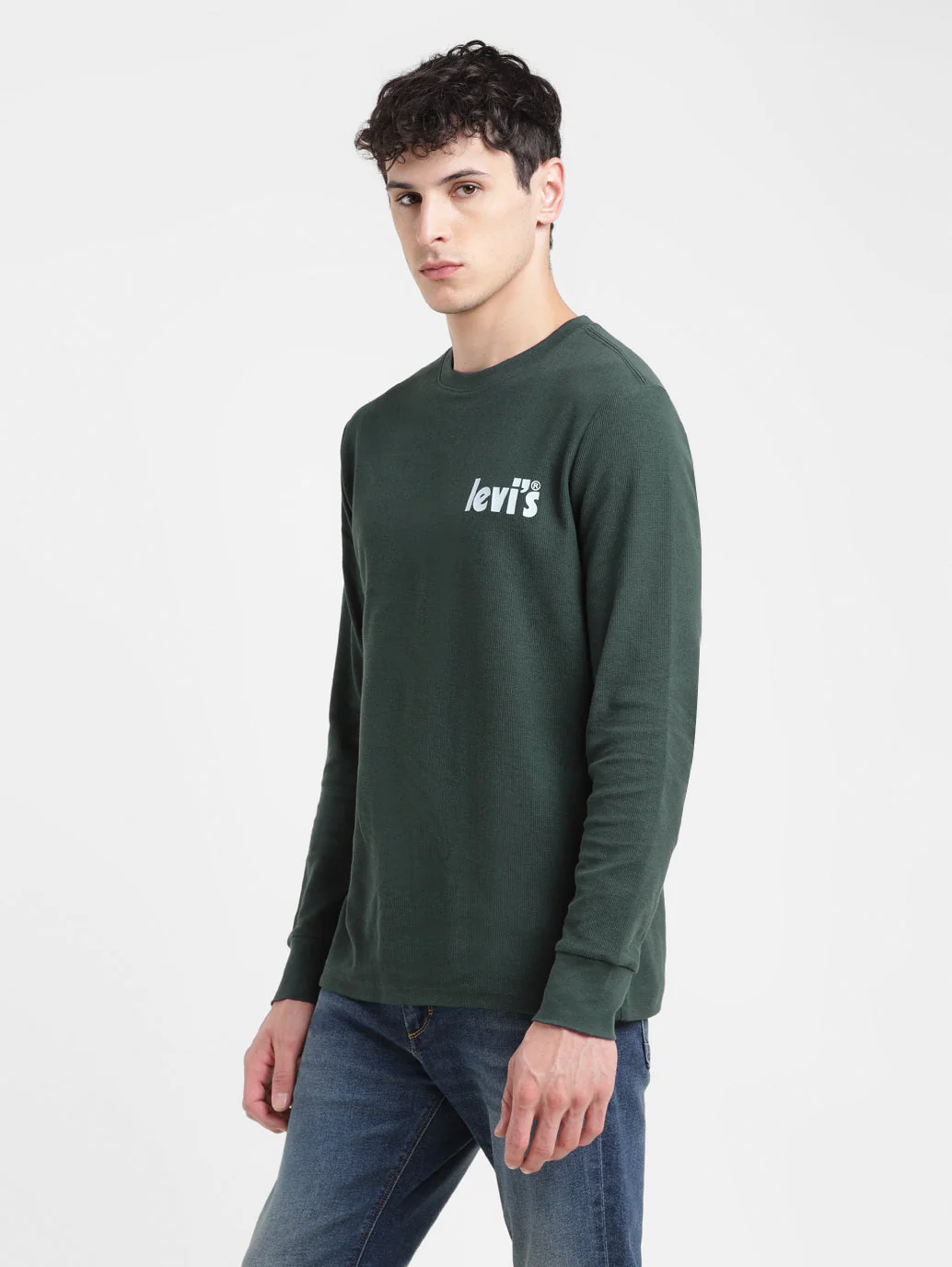 Men's Solid Round Neck T-shirt - Image 4