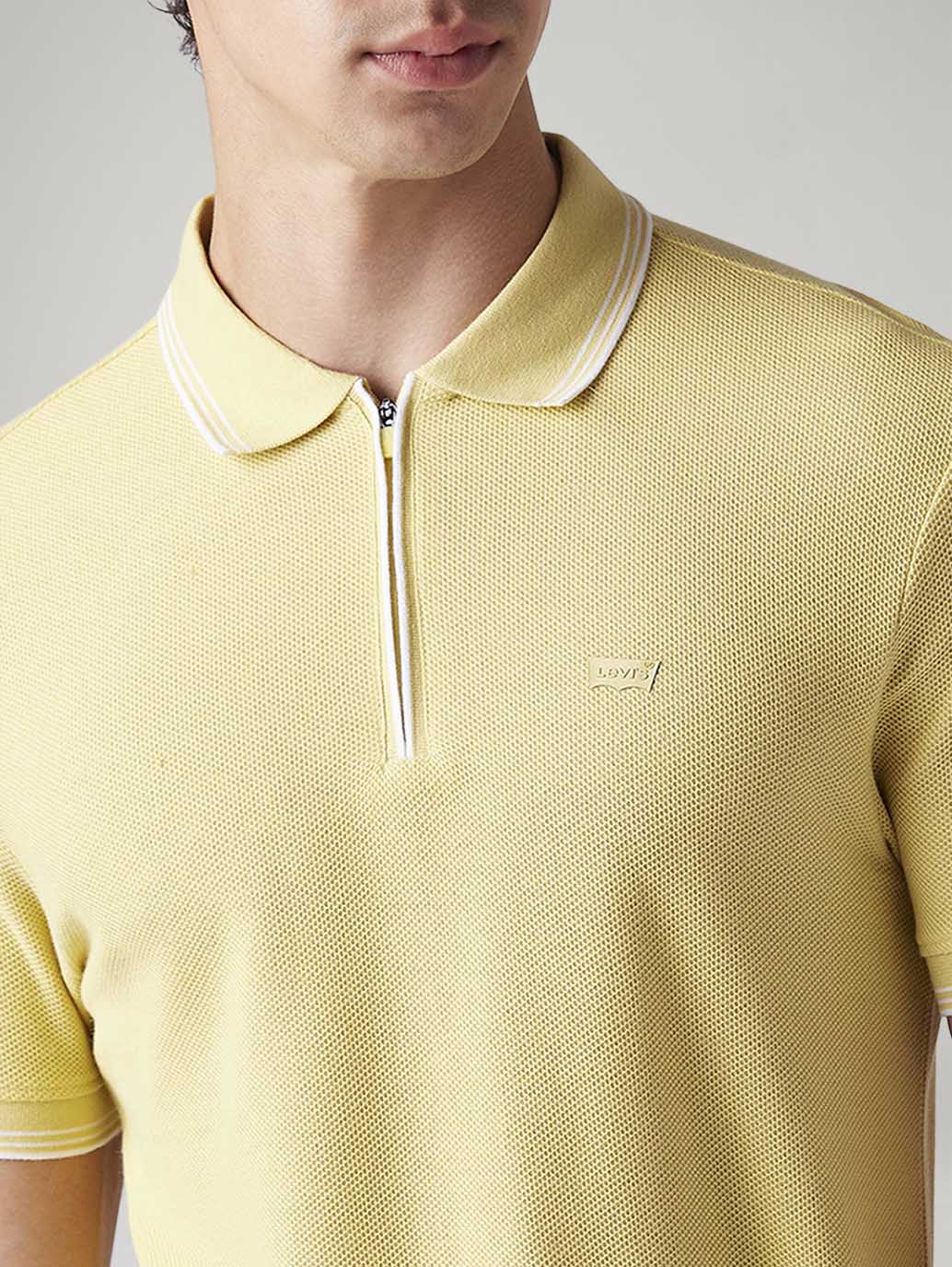 Men's Solid Slim Fit Polo T-Shirt - Image 4