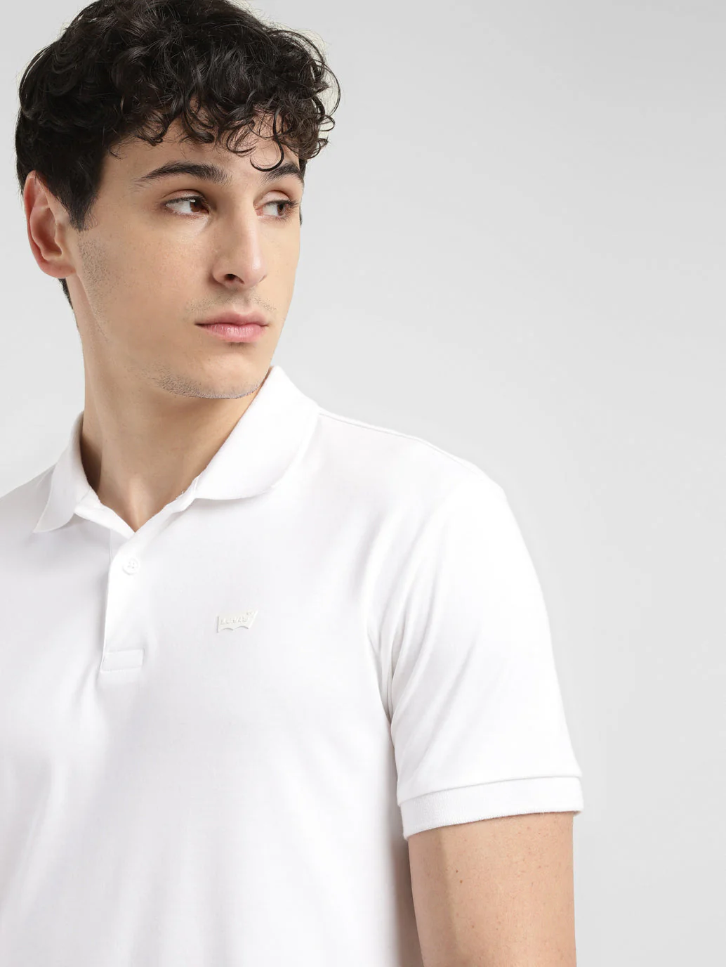 Men's Solid Slim Fit Polo T-shirt - Image 4