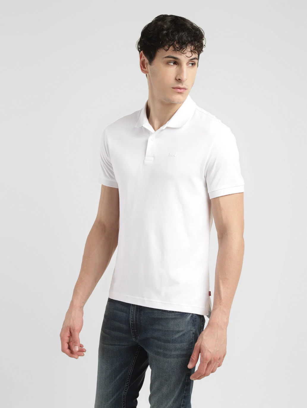 Men's Solid Slim Fit Polo T-shirt - Image 5