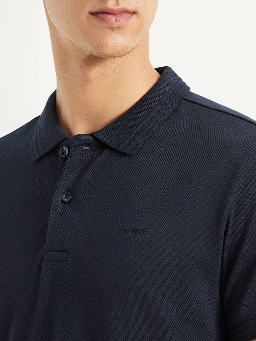 Men's Solid Slim Fit Polo T-shirt - Image 4