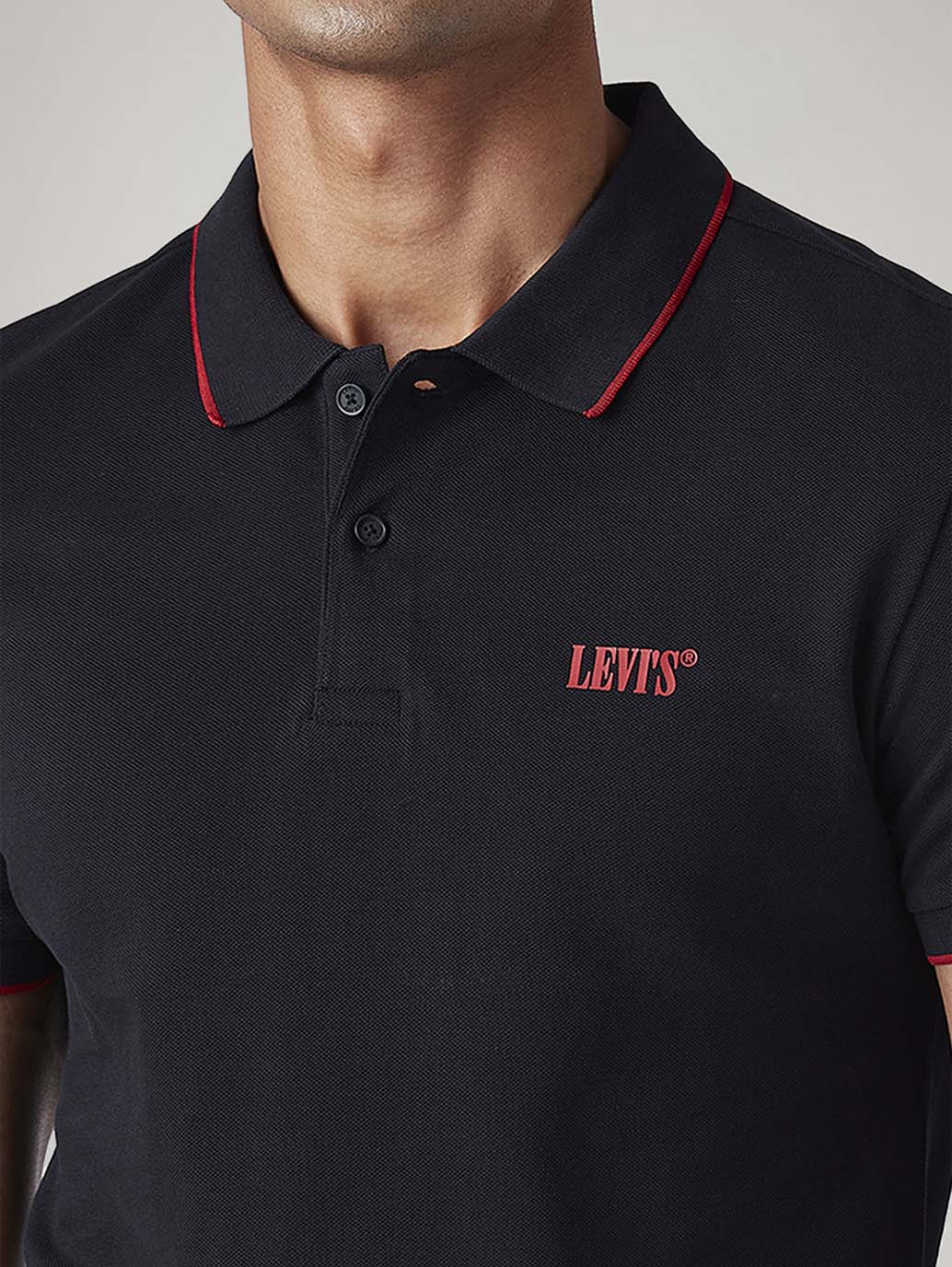 Men's Solid Slim Fit Polo T-Shirt - Image 4