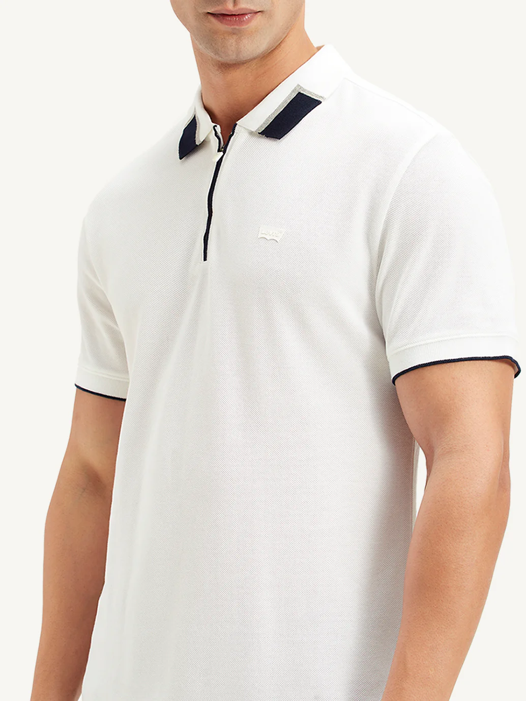 Men's Solid Slim Fit Polo T-shirt - Image 5