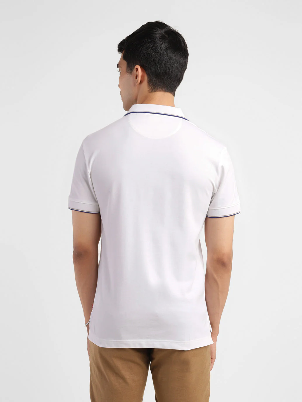 Men's Solid Slim Fit Polo T-shirt - Image 5