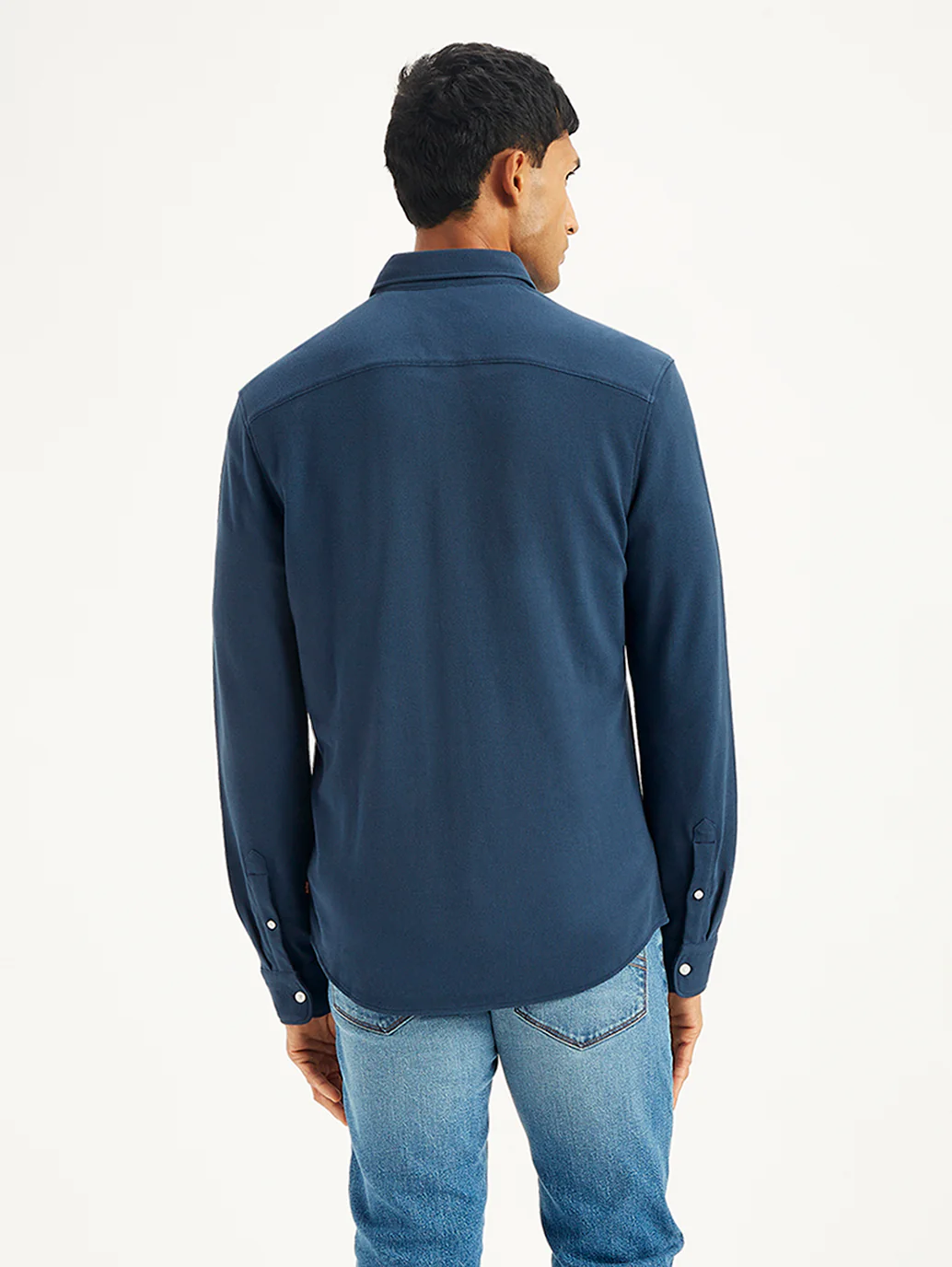 Men's Solid Slim Fit Shirt - Image 3