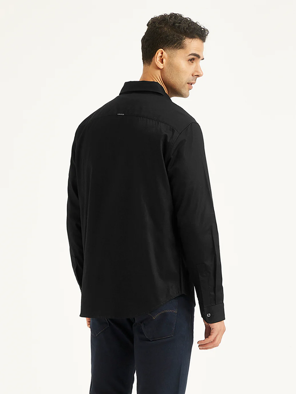 Men's Redloop Solid Slim Fit Shirt - Image 2