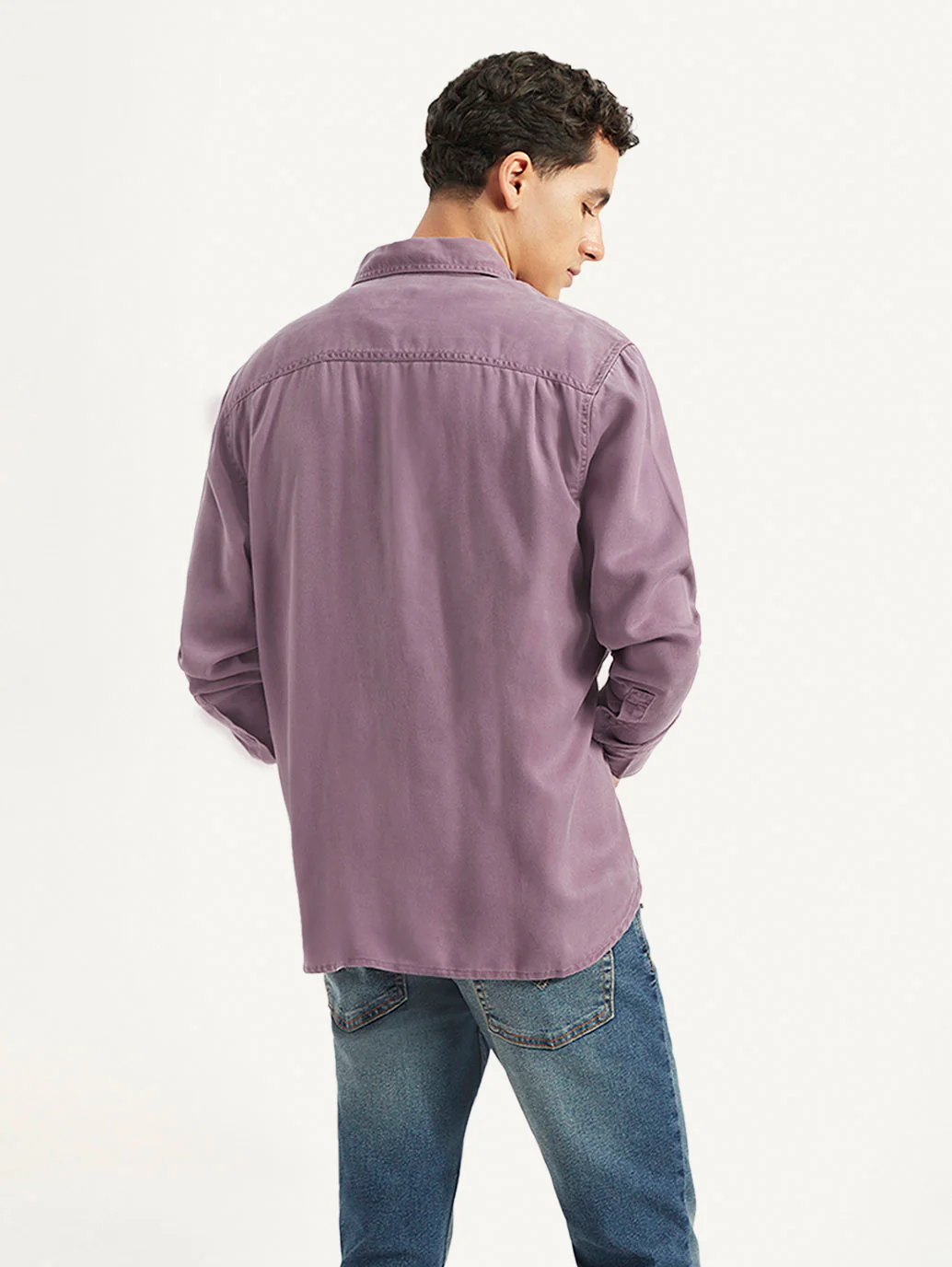 Men's Solid Slim Fit Shirt - Image 2