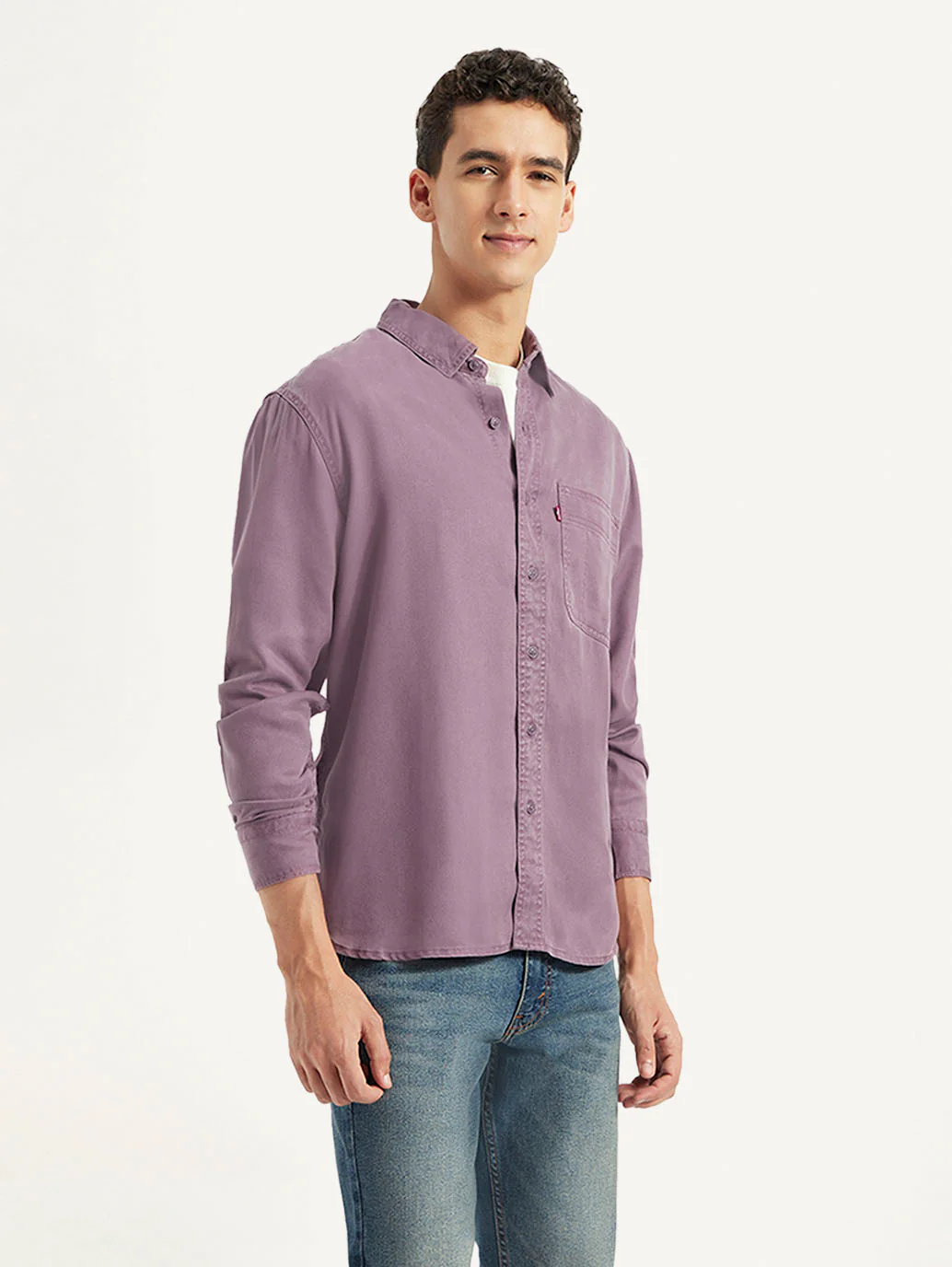 Men's Solid Slim Fit Shirt - Image 5