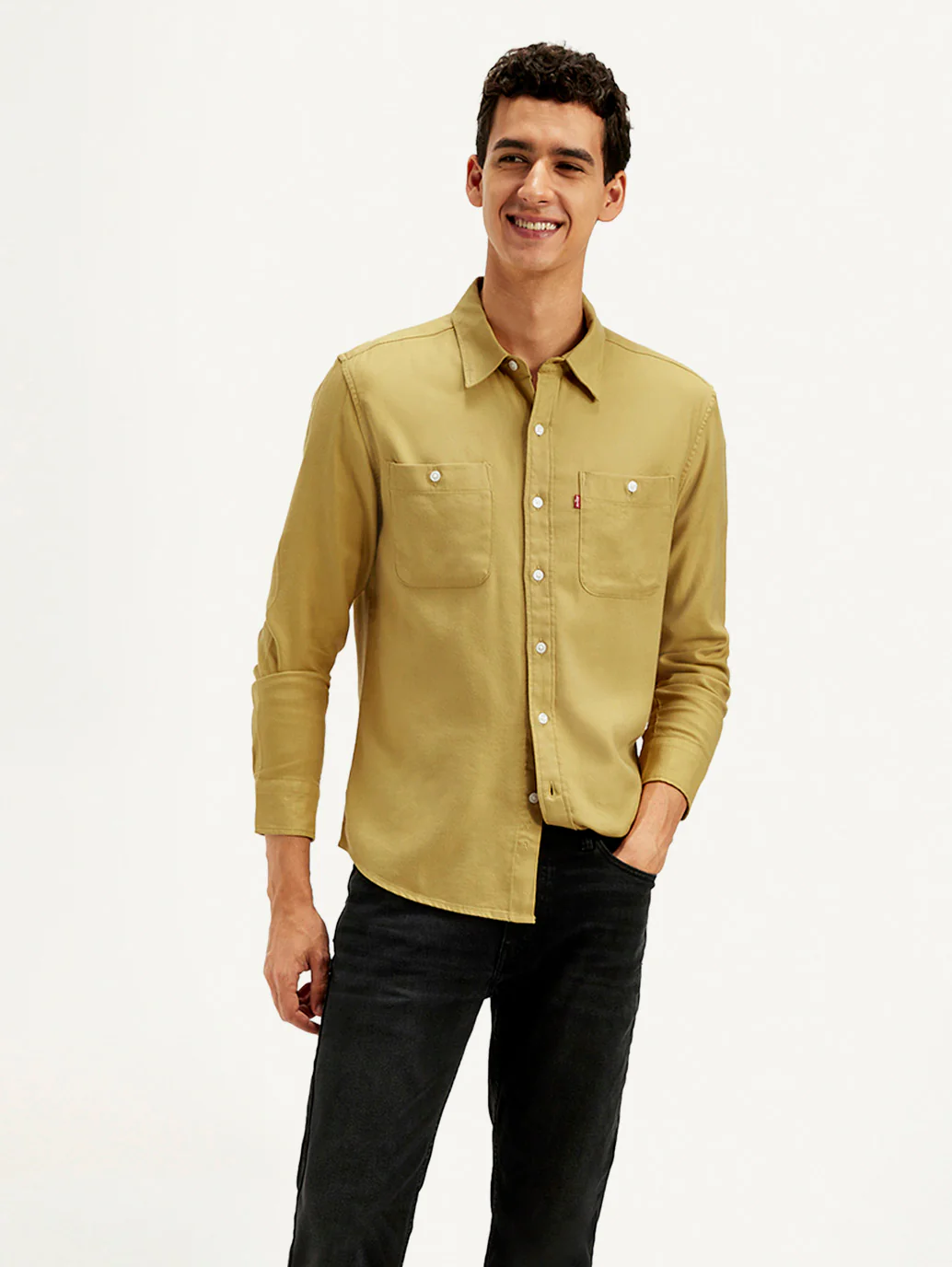 Men's Solid Slim Fit Shirt