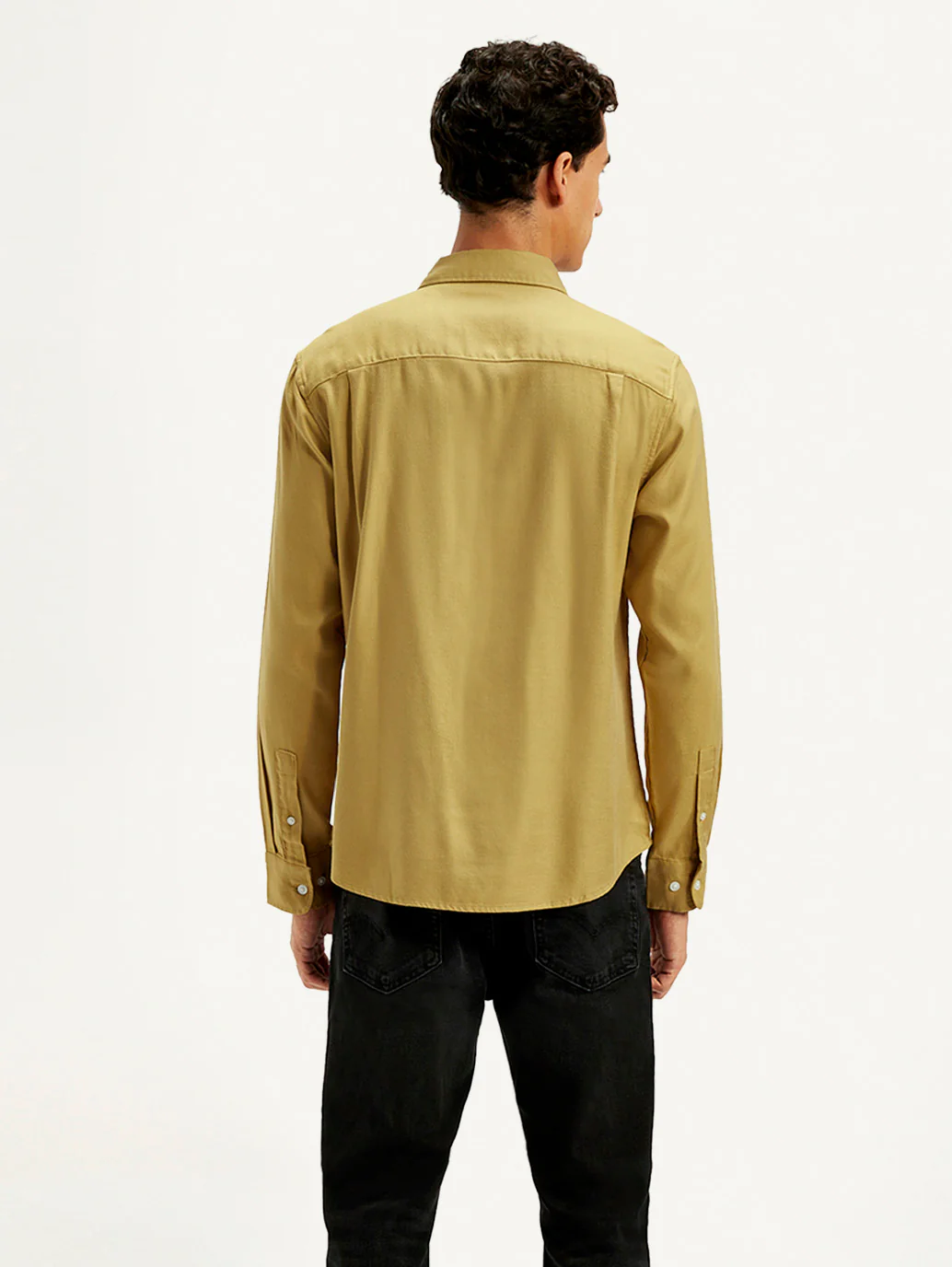 Men's Solid Slim Fit Shirt - Image 3