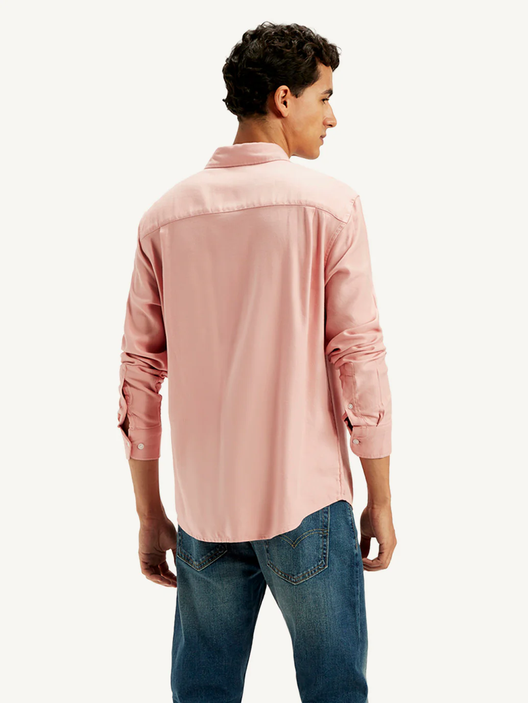Men's Solid Slim Fit Shirt - Image 2