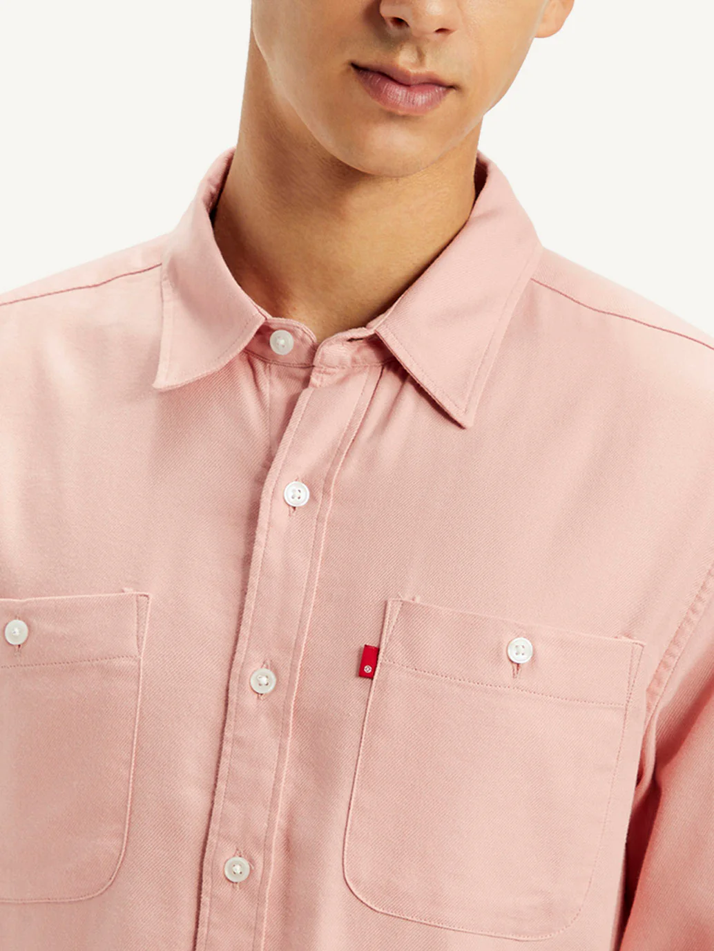 Men's Solid Slim Fit Shirt - Image 4