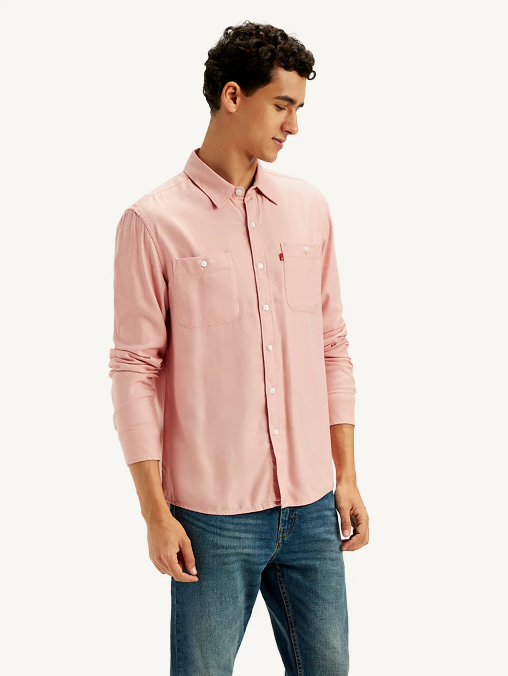 Men's Solid Slim Fit Shirt - Image 5