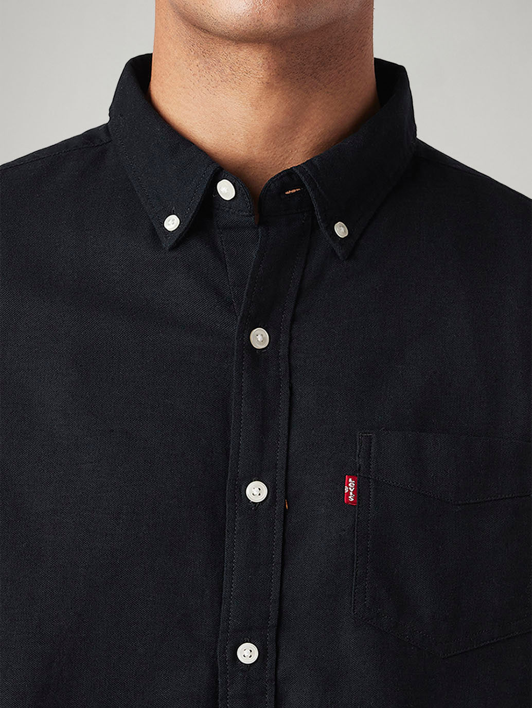 Men's Solid Slim Fit Oxford Shirt - Image 4