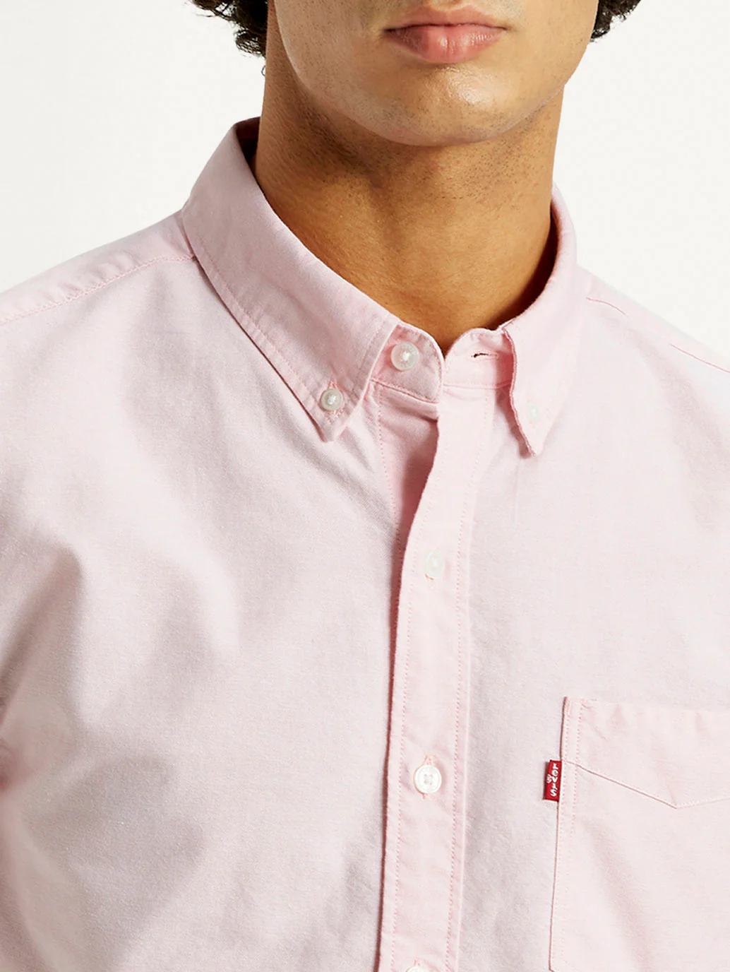 Men's Solid Slim Fit Oxford Shirt - Image 4