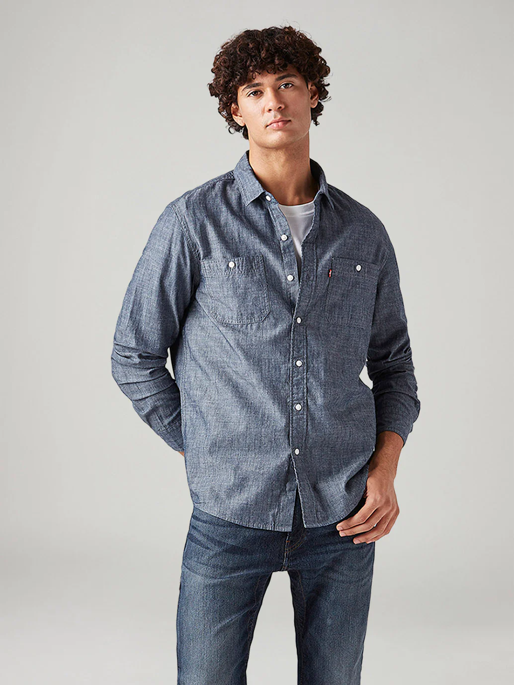 Men's Solid Slim Fit Shirt