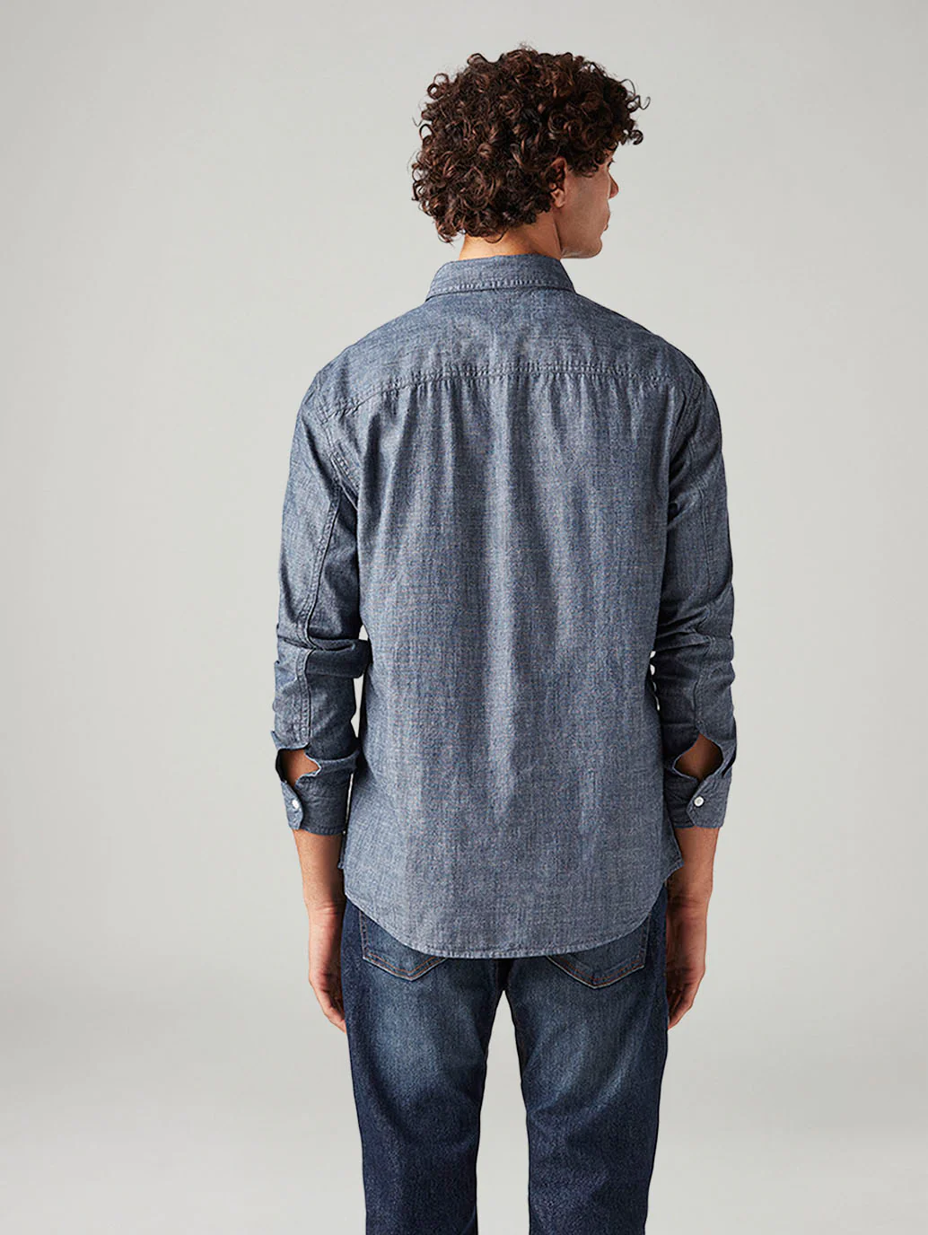 Men's Solid Slim Fit Shirt - Image 3
