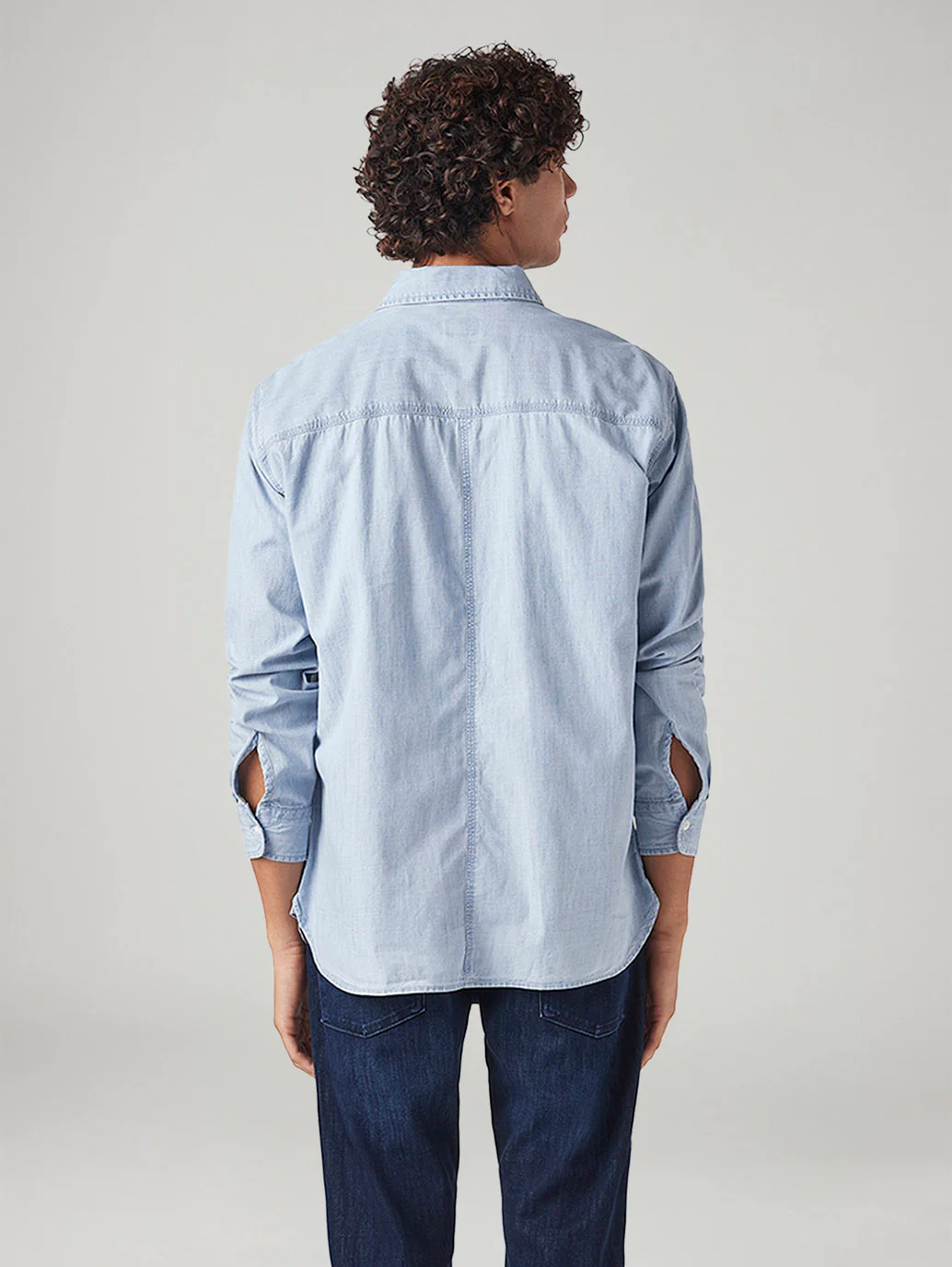 Men's Solid Slim Fit Shirt - Image 3