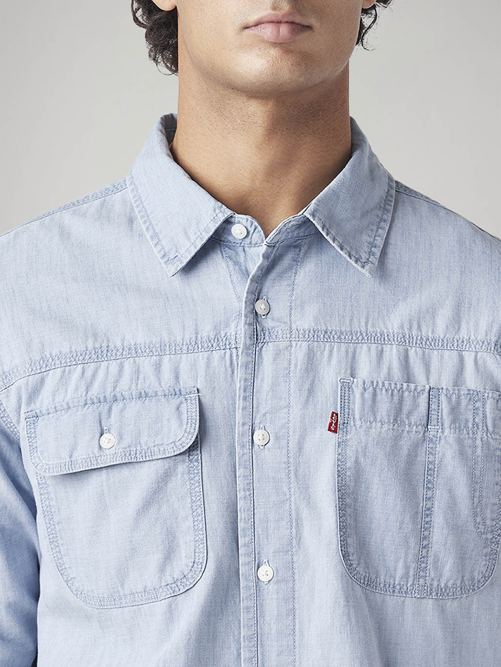 Men's Solid Slim Fit Shirt - Image 4